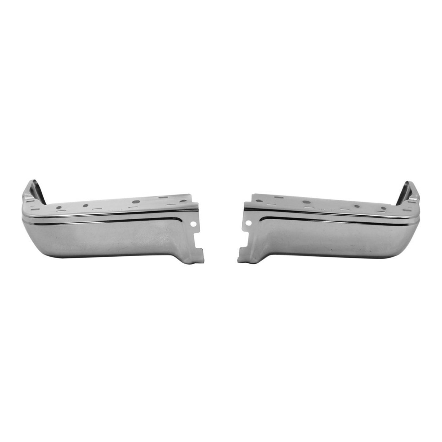 Ford F-150 2009 - 2014 Rear Chrome Bumper Ends 09 - 14 FO1102374 Bumper King