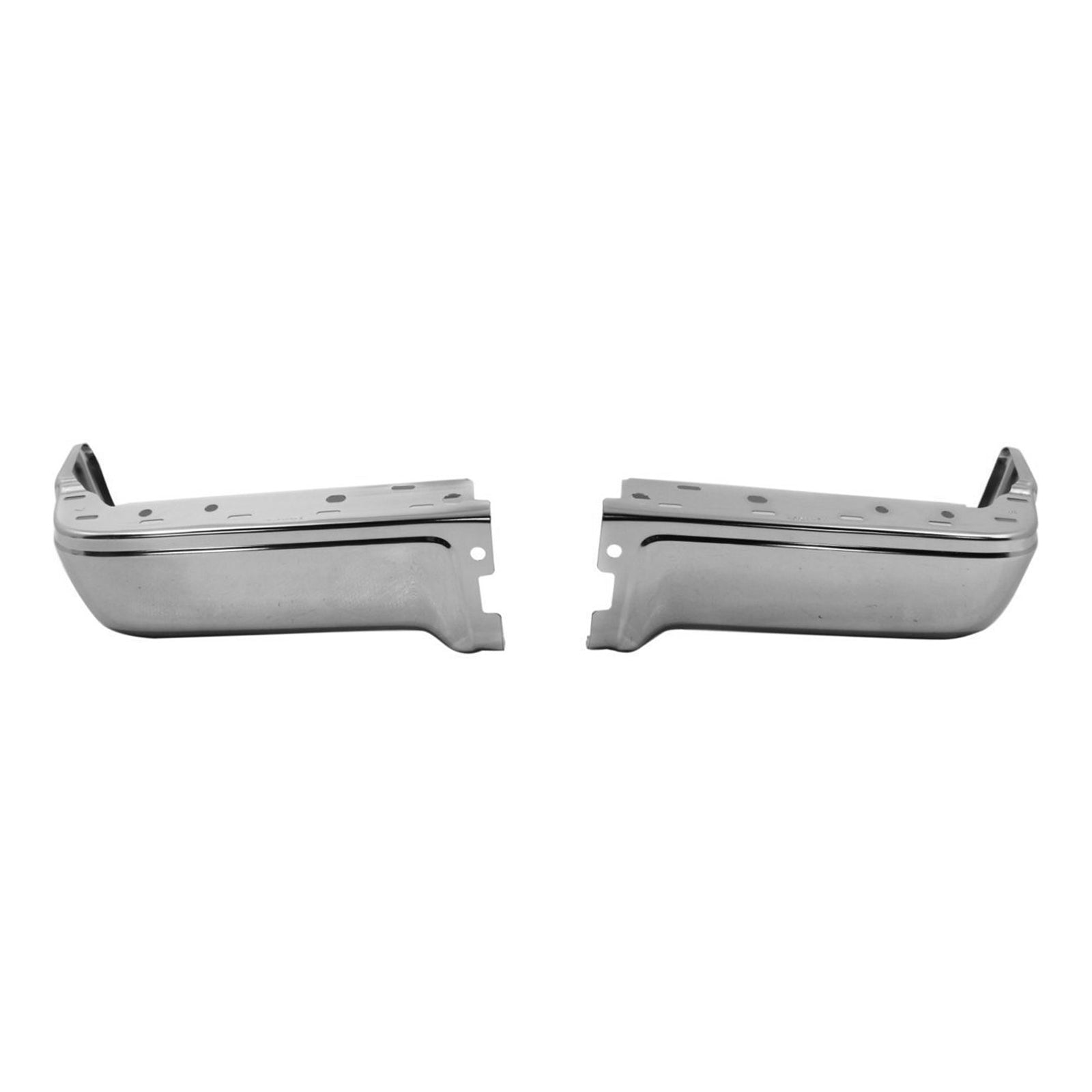 Ford F-150 2009 - 2014 Rear Chrome Bumper Ends 09 - 14 FO1102374 Bumper King