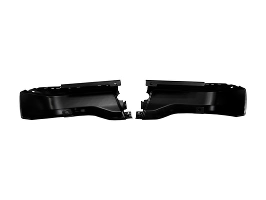 Ford Ranger painted rear bumper ends shown from an angled rear view