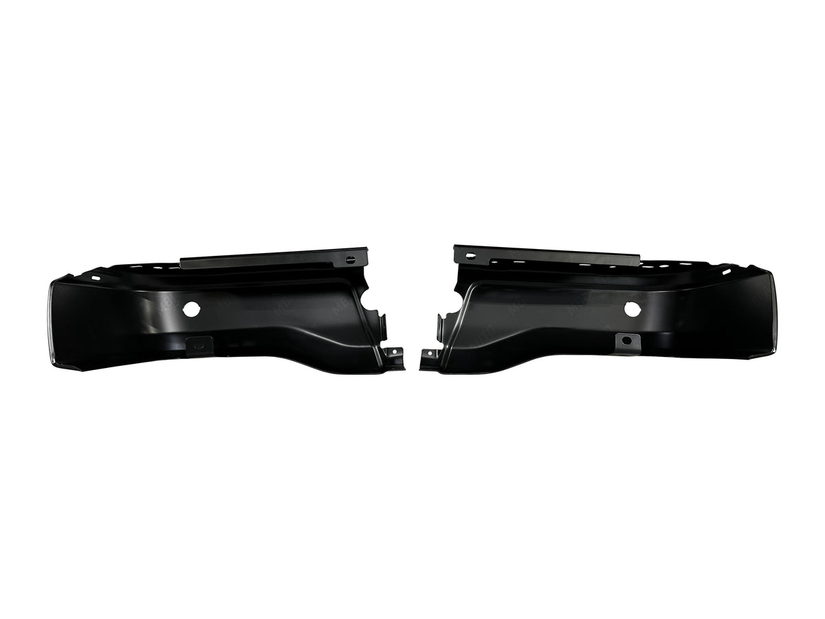 Ford Ranger painted rear bumper ends shown from an angled rear view