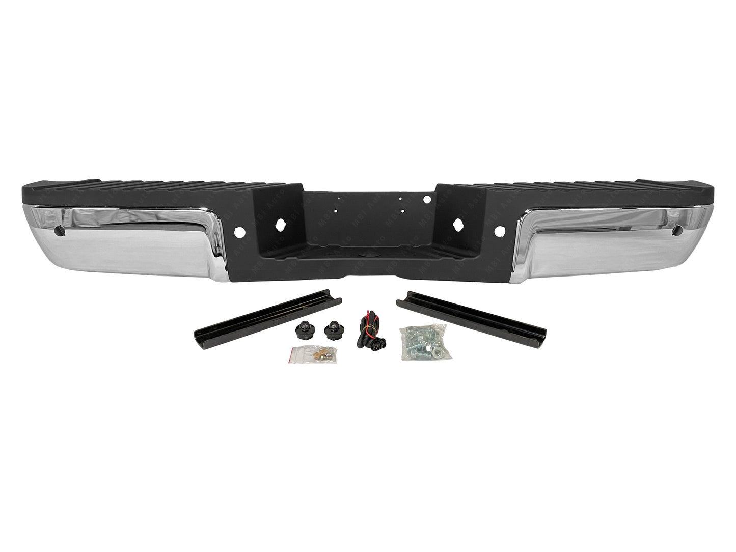 Ford Super Duty 2008 - 2012 Rear Chrome Bumper Assembly 08 - 12 FO1103150 Bumper-King