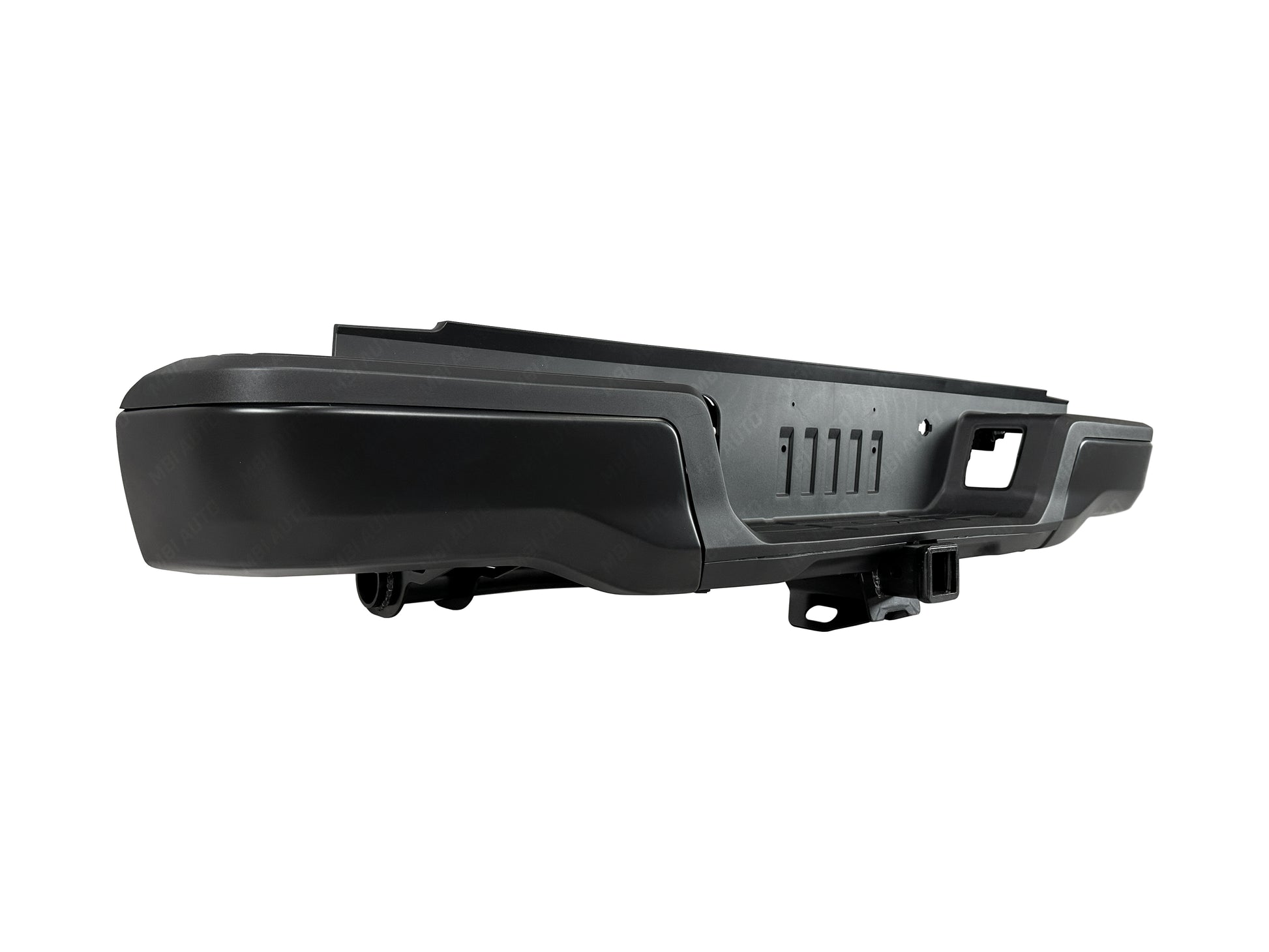 Factory-style painted rear bumper assembly for 2019–2023 Ford Ranger without park assist and with tow hitch