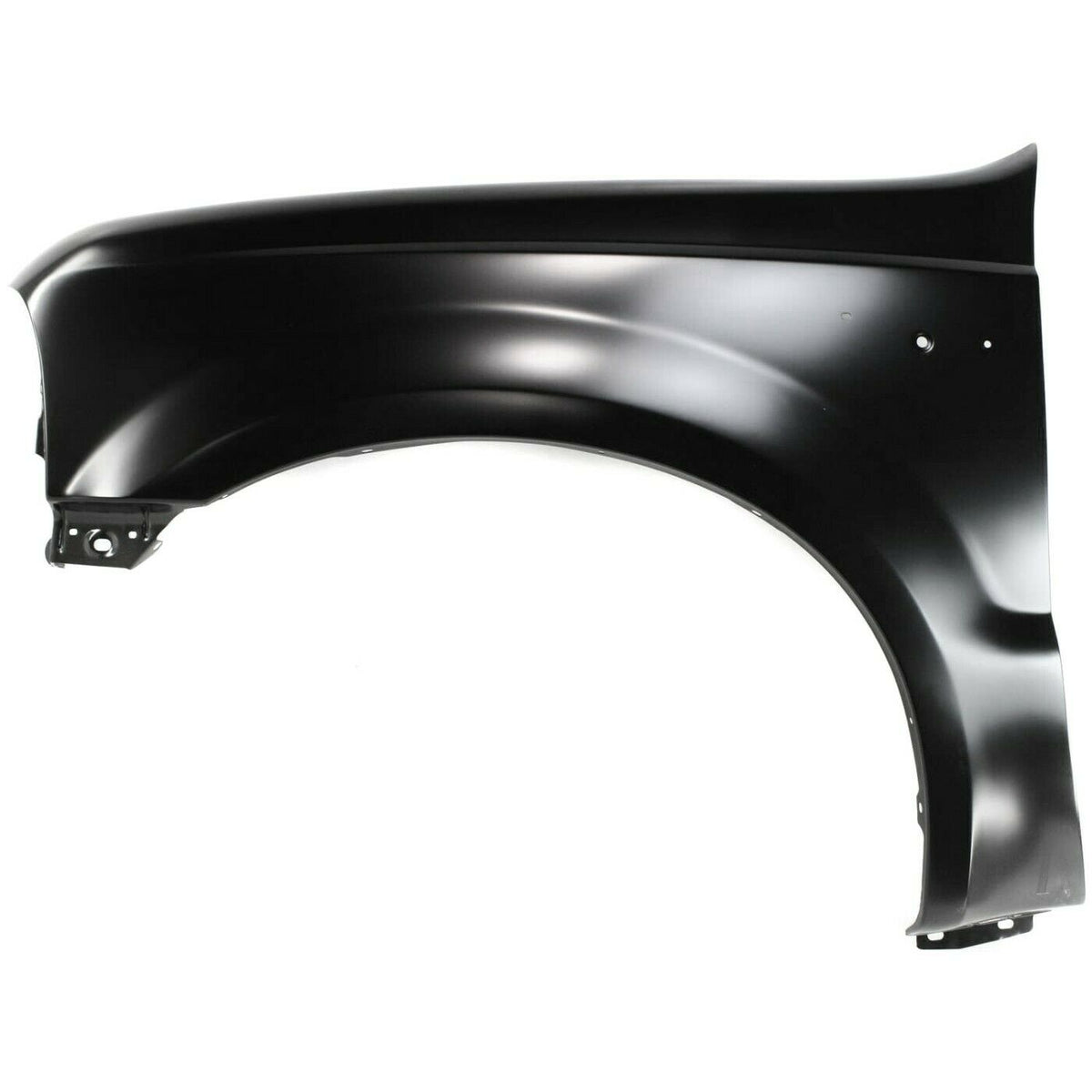 Painted driver-side left front fender for 1999–2007 Ford Super Duty