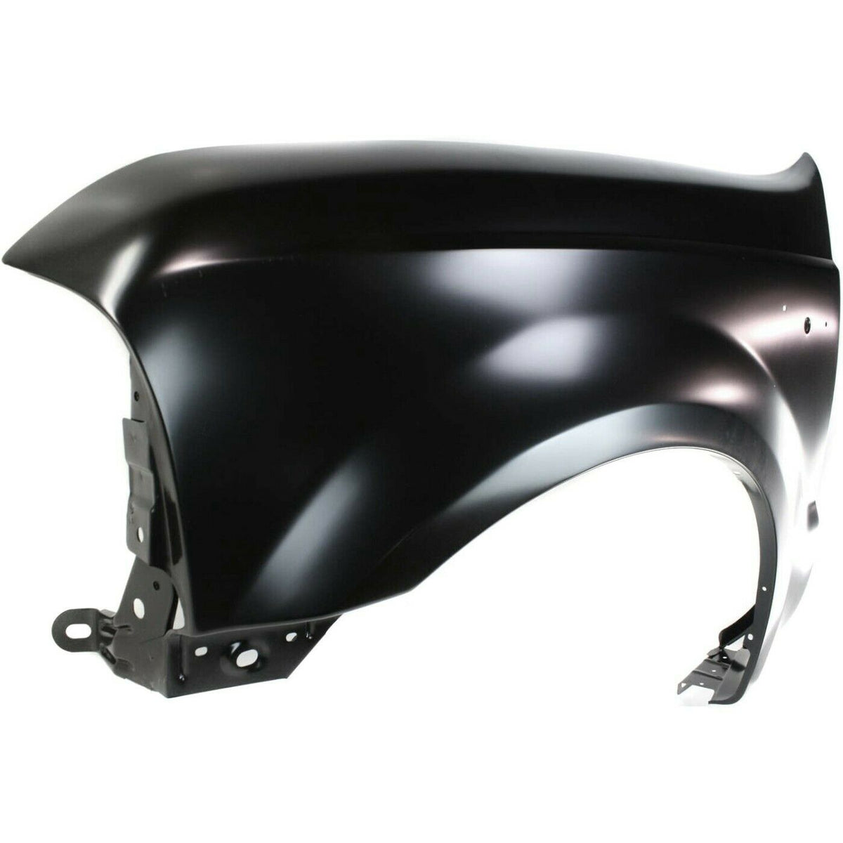 Painted Ford Super Duty left front fender shown from an angled view