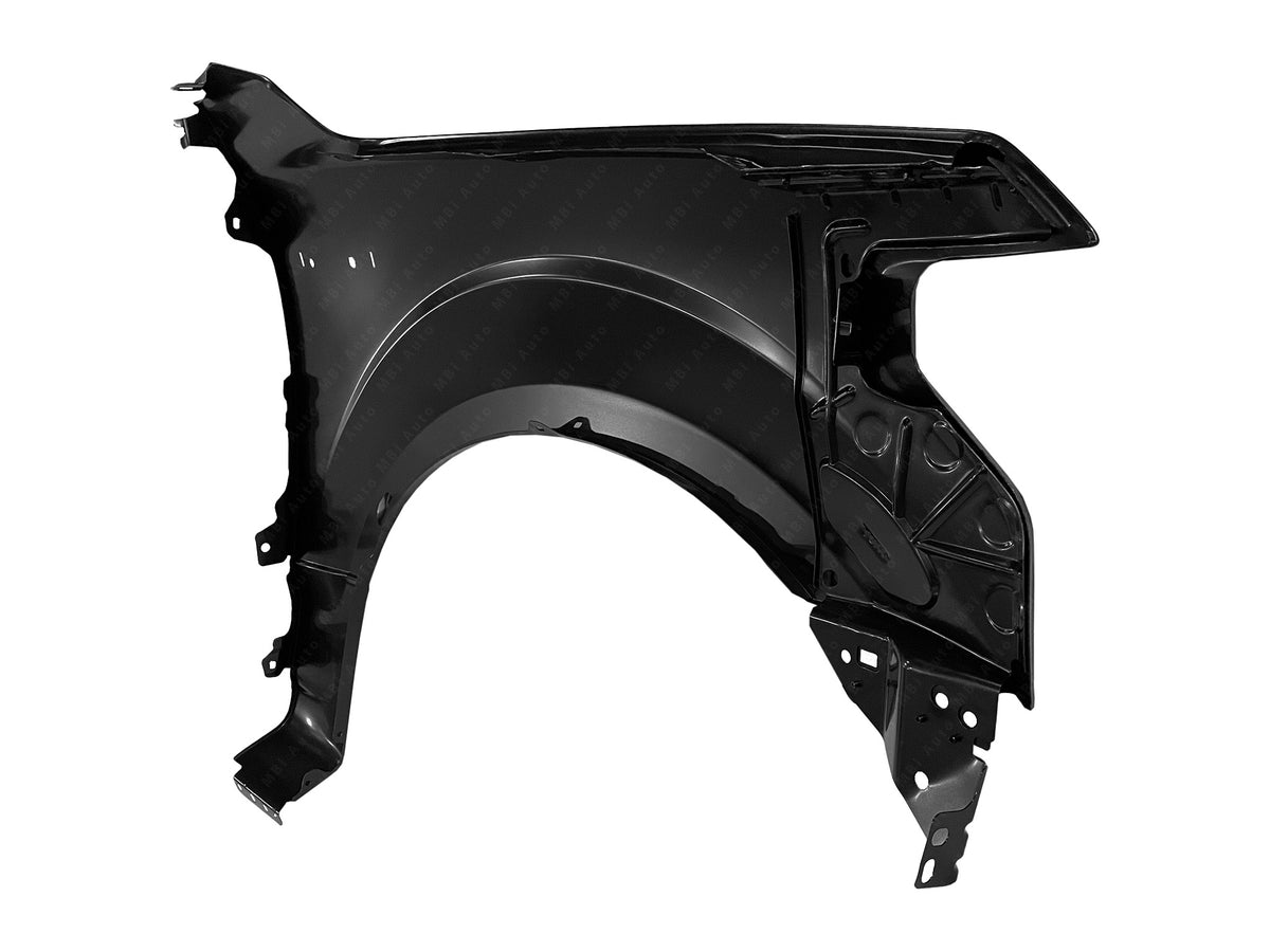Ford F-150 painted driver-side fender replacement without flare holes