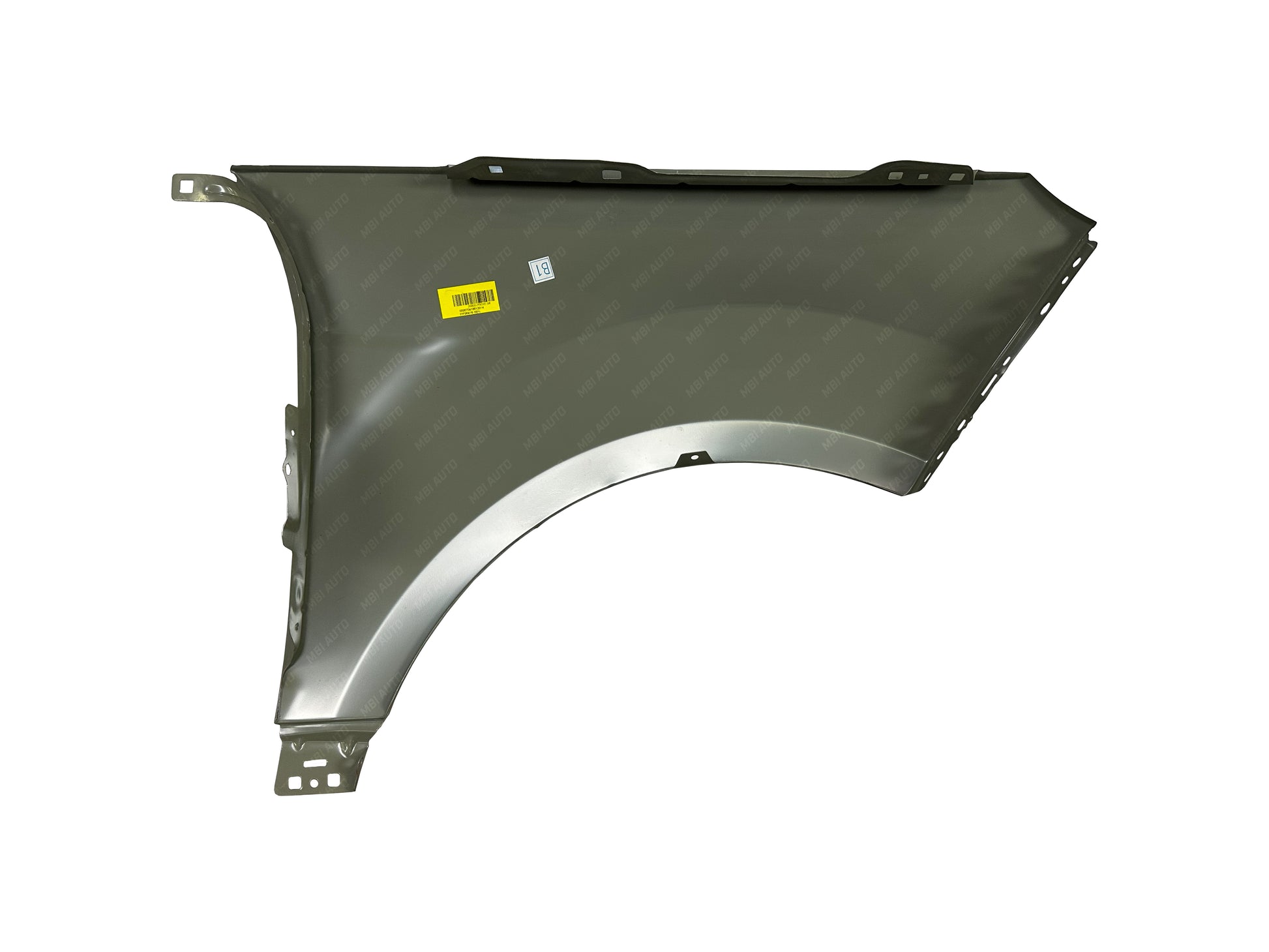 Ford EcoSport painted left front fender shown from an angled view