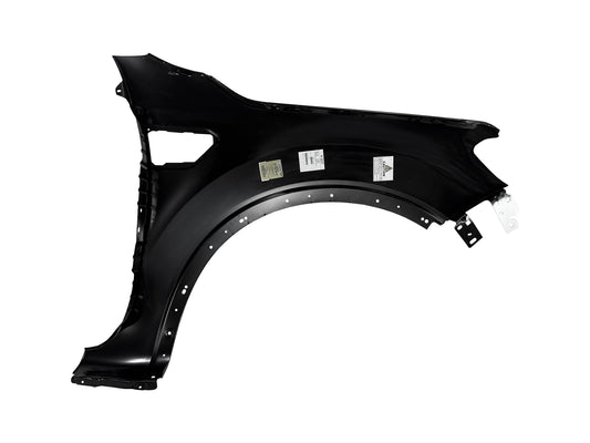 Ford Ranger painted left front fender shown from an angled view
