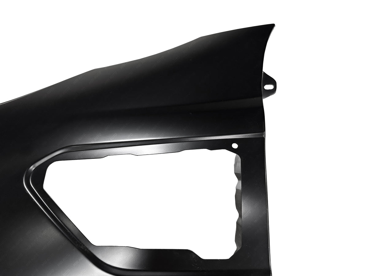 Brand-new painted Ford Ranger driver-side front fender ready for installation