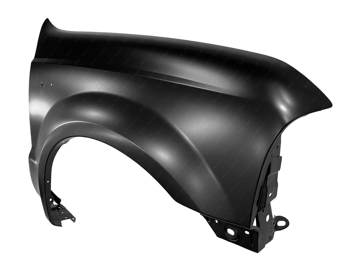 Ford Super Duty painted passenger-side front fender replacement