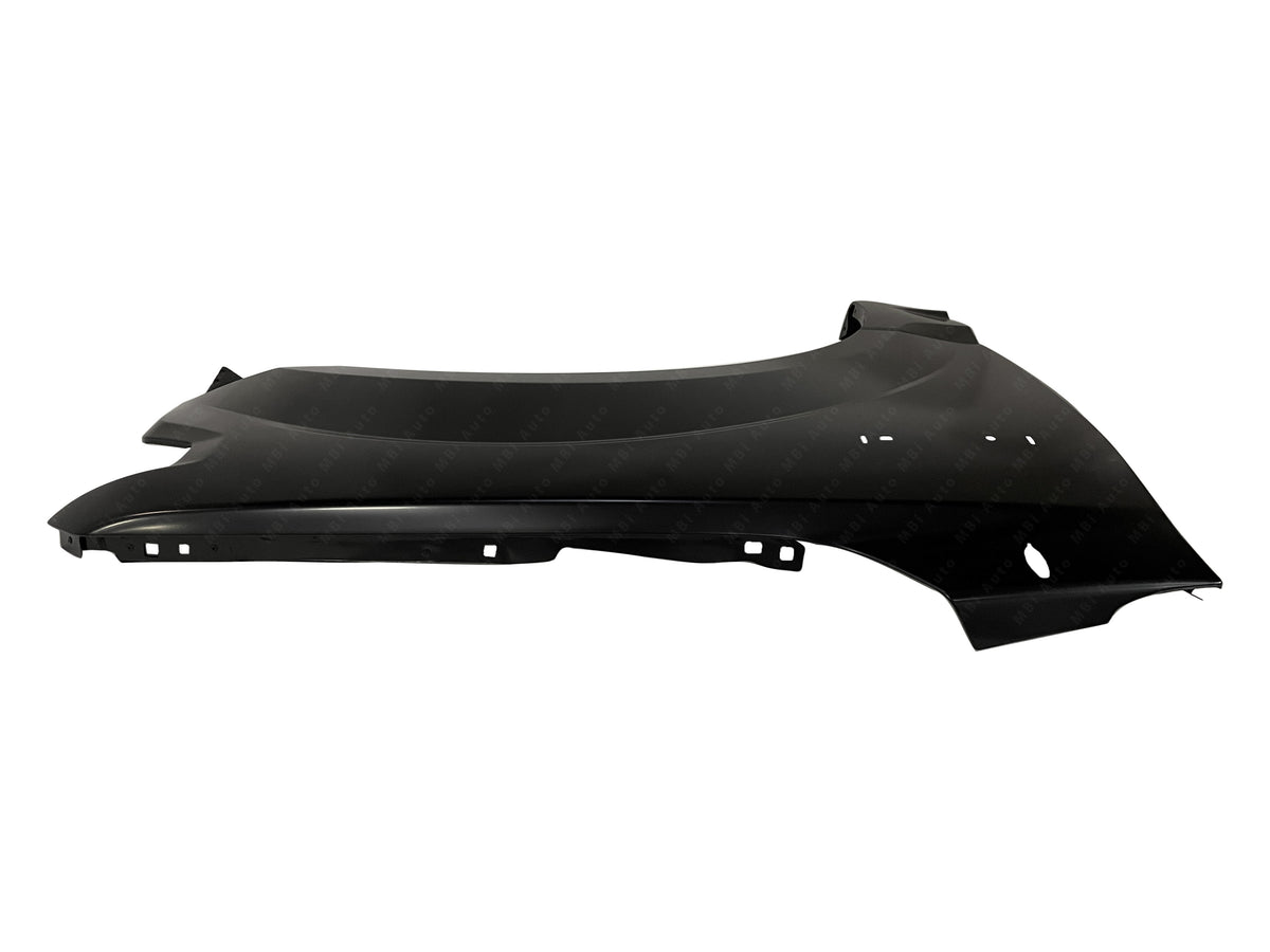 Painted passenger-side right front fender for 2015–2020 Ford F-150 without flare holes