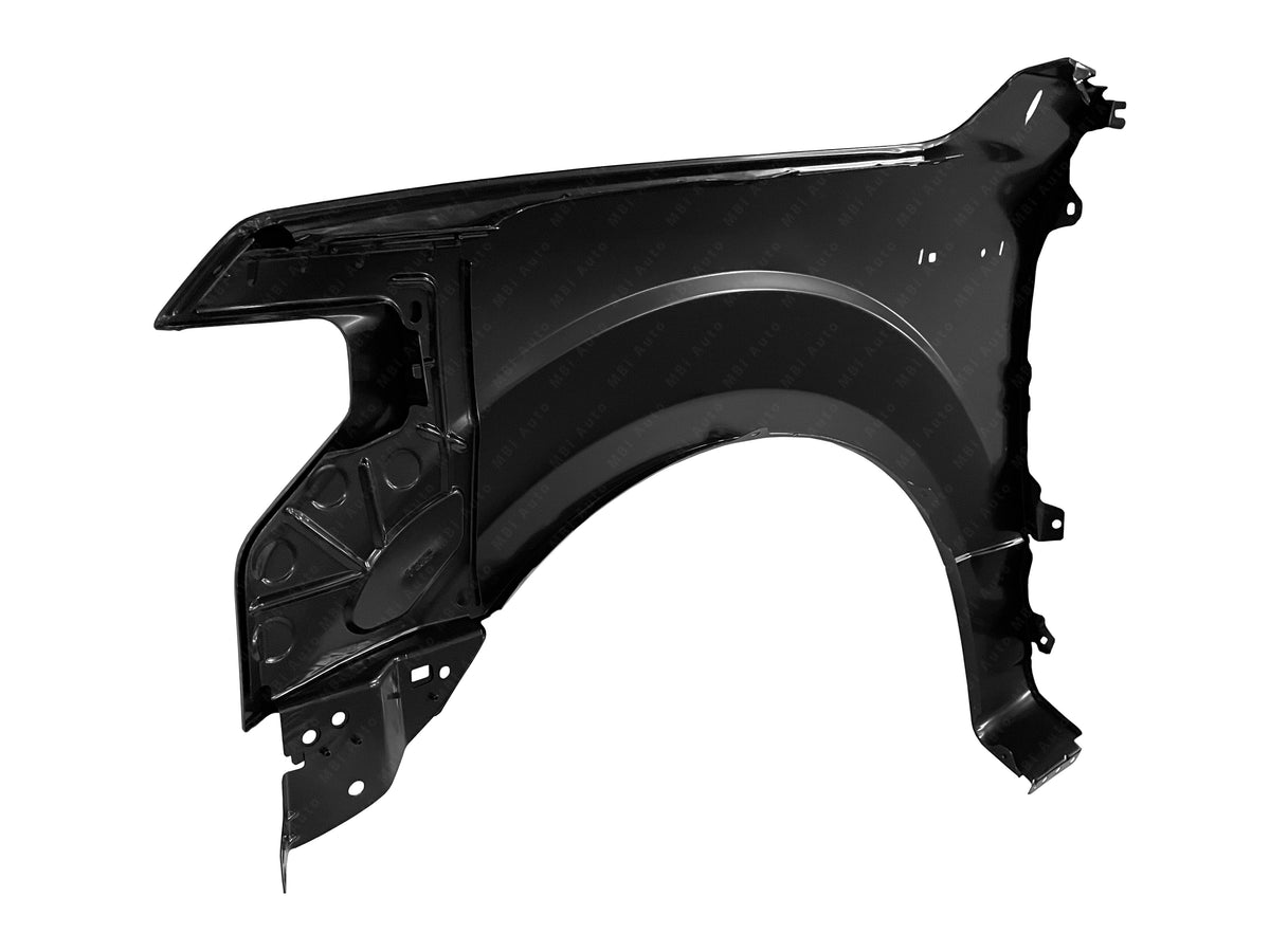 Ford F-150 painted passenger-side fender replacement without flare holes