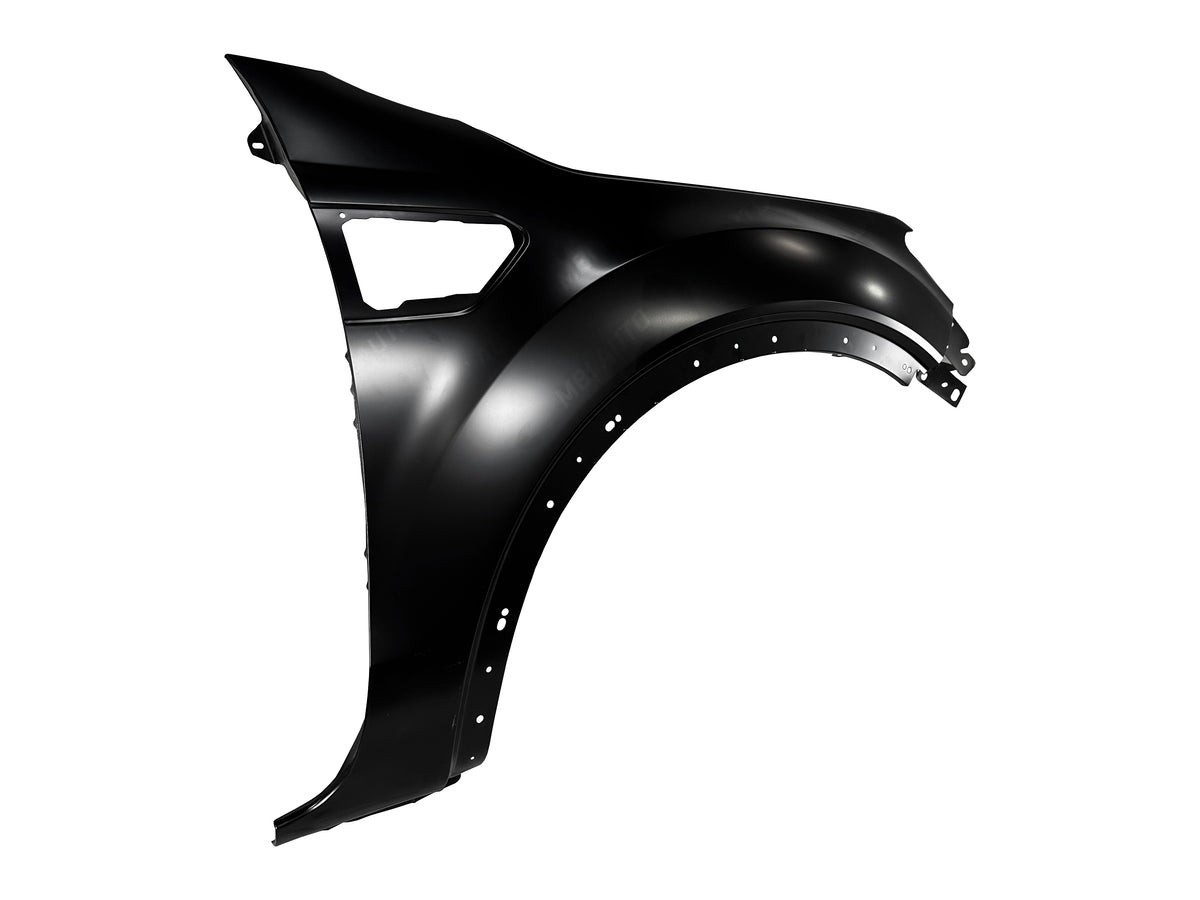 Painted Ford Ranger passenger-side front fender replacement