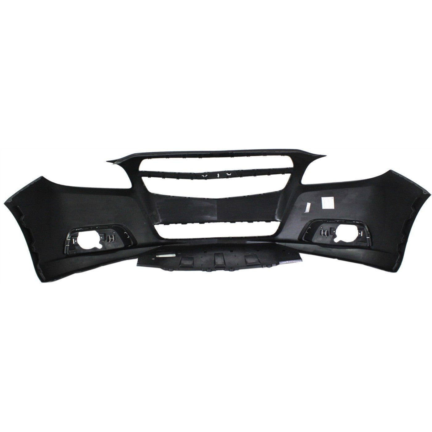 Chevrolet Malibu painted front bumper cover shown from an angled view
