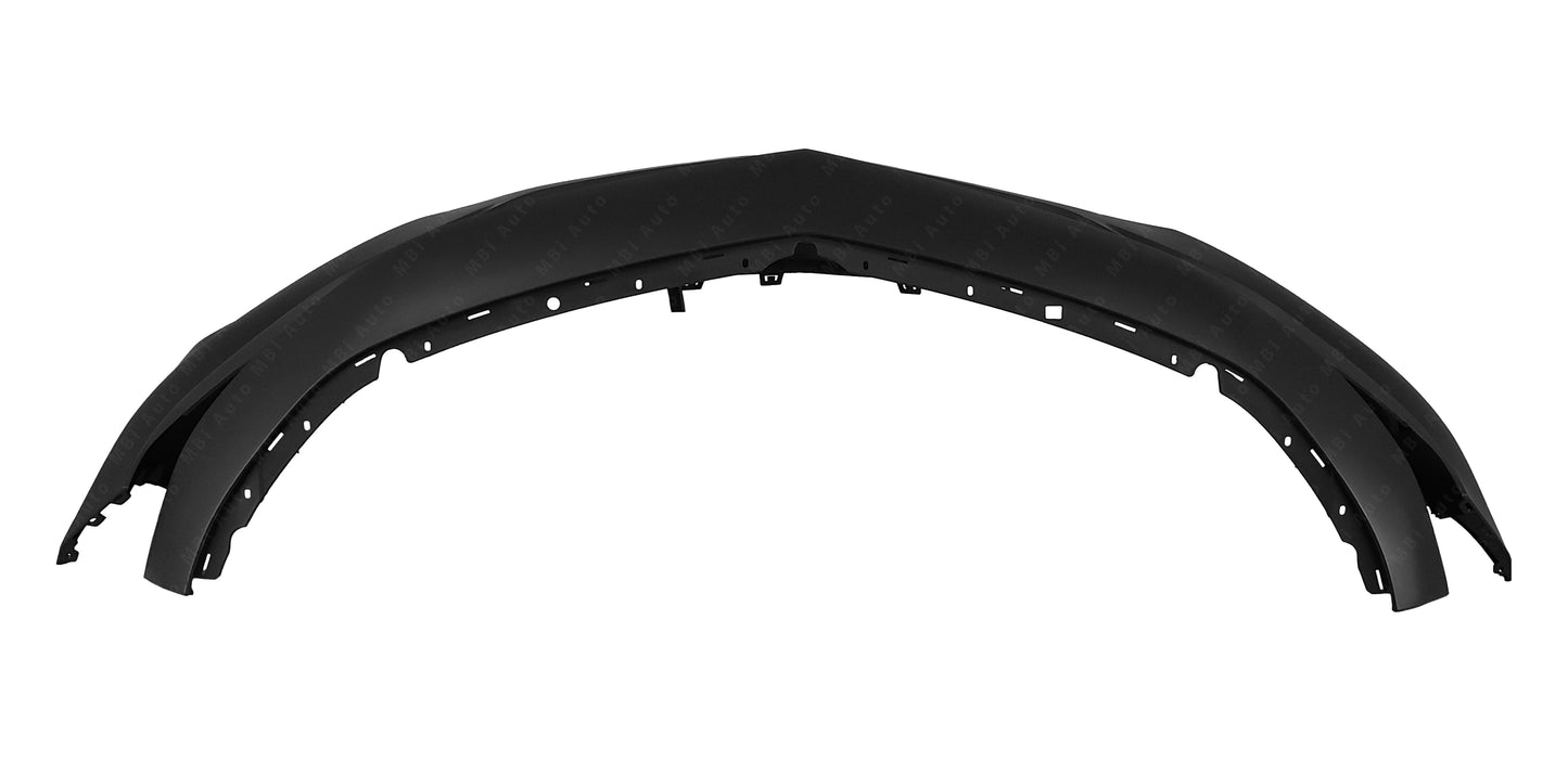Brand-new painted-to-match front bumper cover for 2016–2018 Chevrolet Malibu