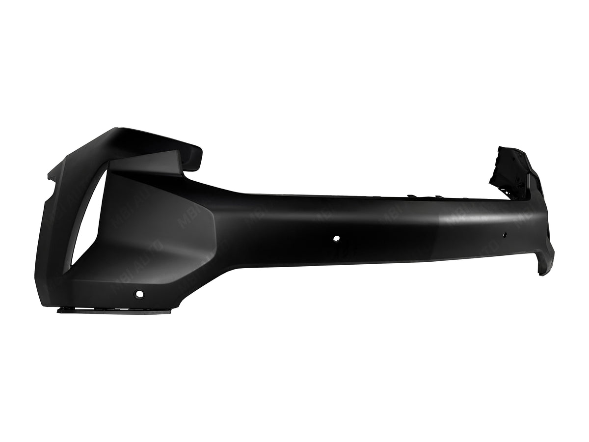 Painted Tahoe Suburban front bumper replacement with park assist