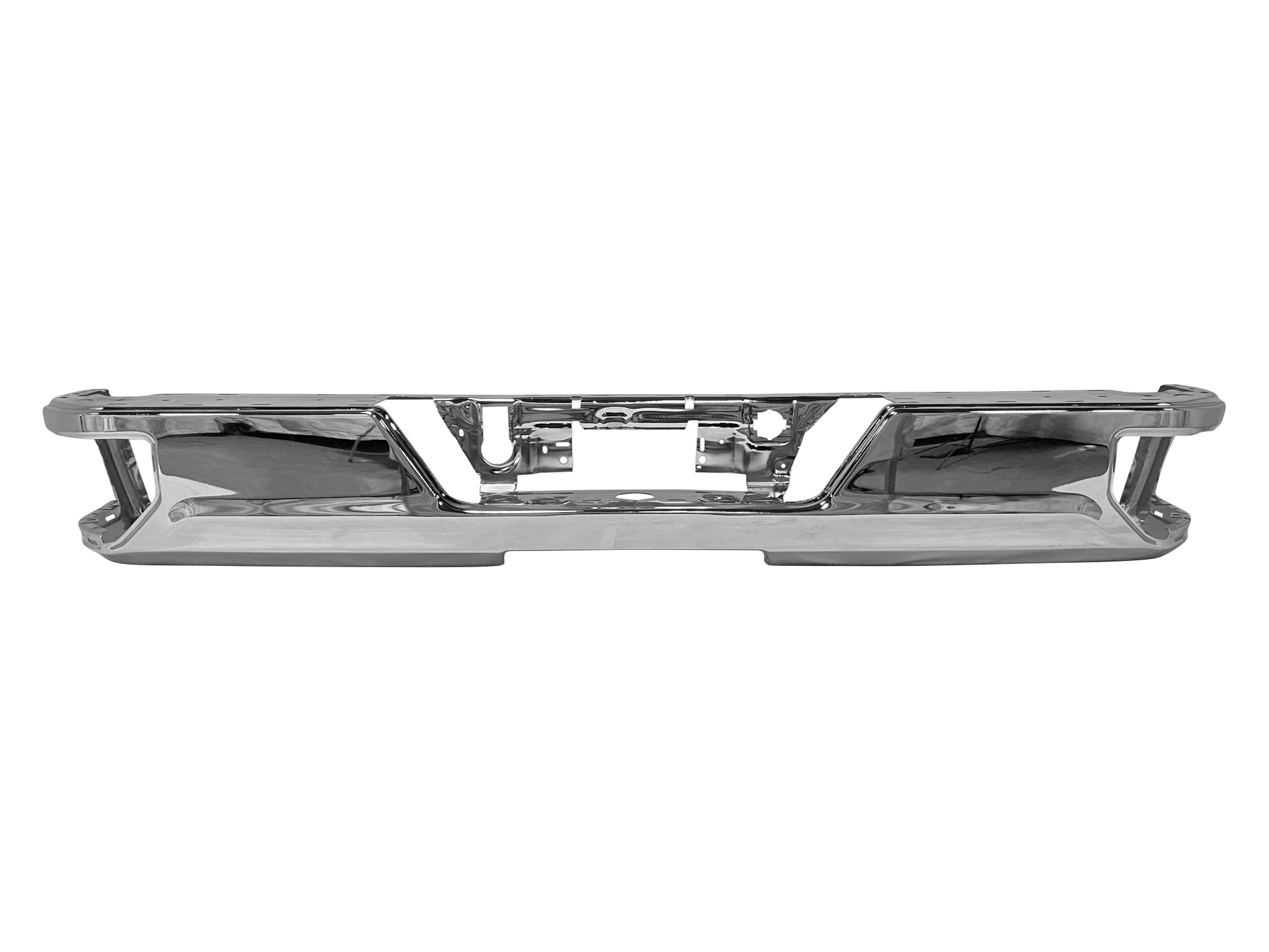 Chevrolet Silverado & GMC Sierra 2019 - 2023 Rear Chrome Bumper Shell ...