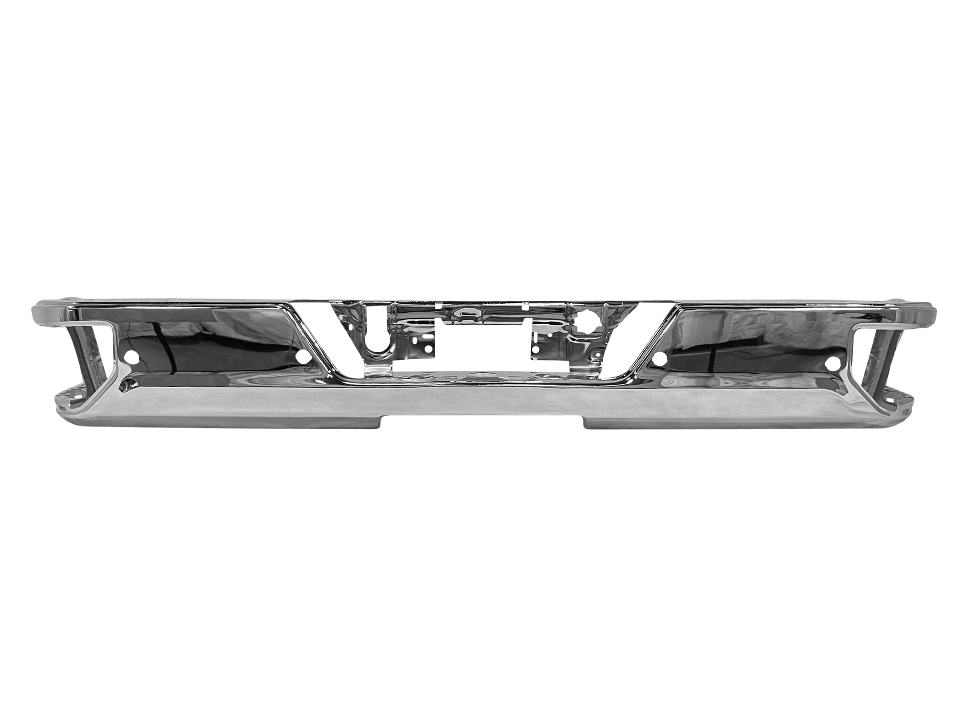 Chevrolet Silverado & GMC Sierra 2019 - 2025 Rear Chrome Bumper Shell 19 - 25 GM1102575 Bumper-King