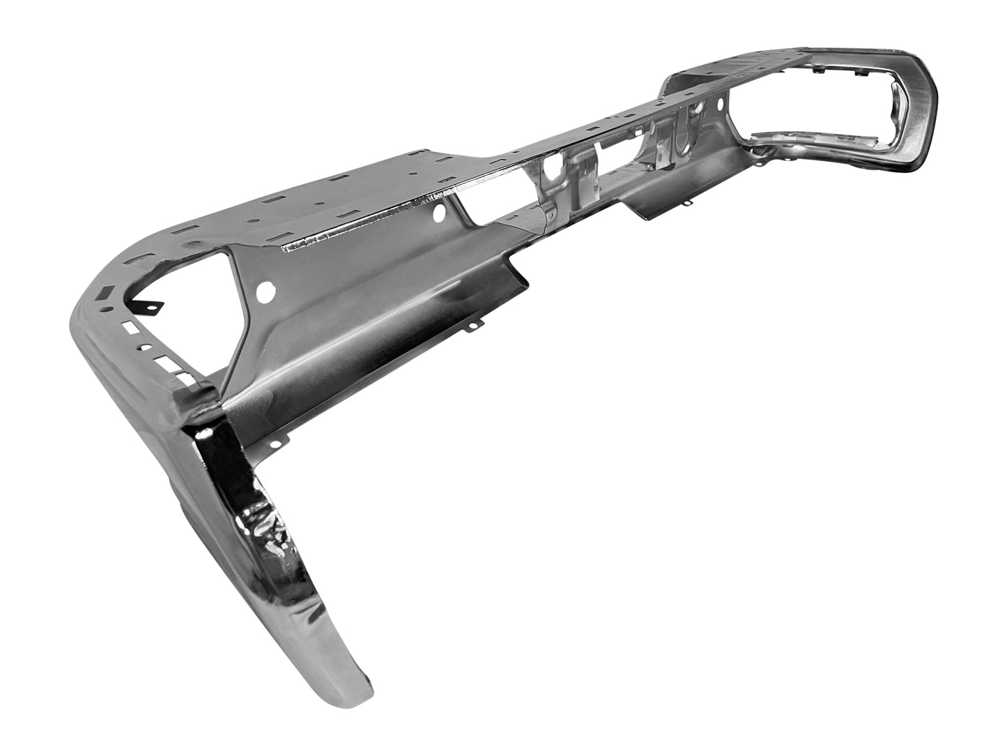 Chevrolet Silverado & GMC Sierra 2019 - 2025 Rear Chrome Bumper Shell 19 - 25 GM1102575 Bumper-King