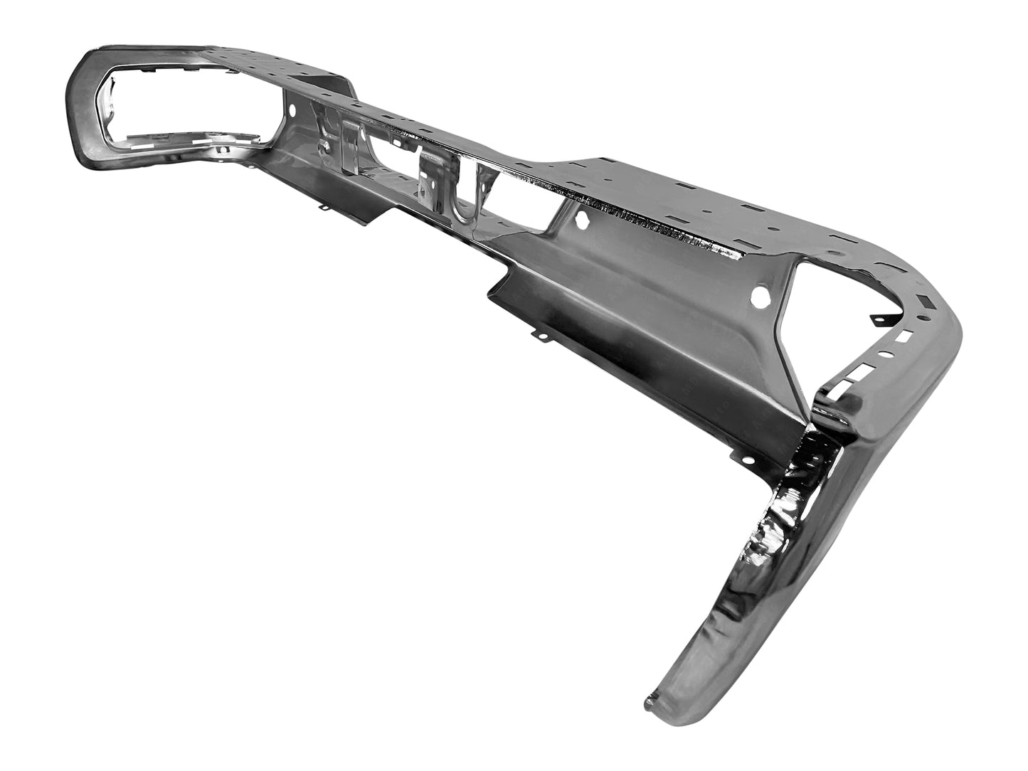 Chevrolet Silverado & GMC Sierra 2019 - 2025 Rear Chrome Bumper Shell 19 - 25 GM1102575 Bumper-King
