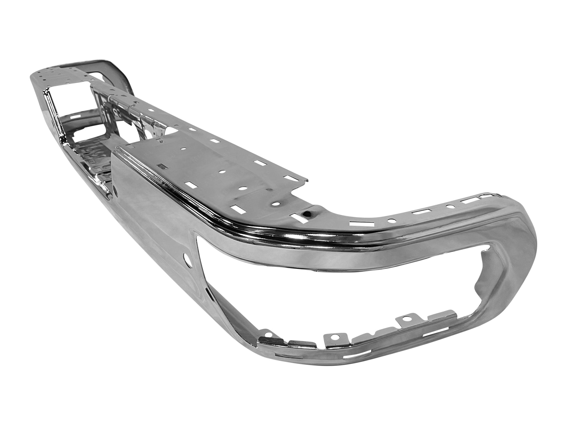 Chevrolet Silverado & GMC Sierra 2019 - 2025 Rear Chrome Bumper Shell 19 - 25 GM1102575 Bumper-King