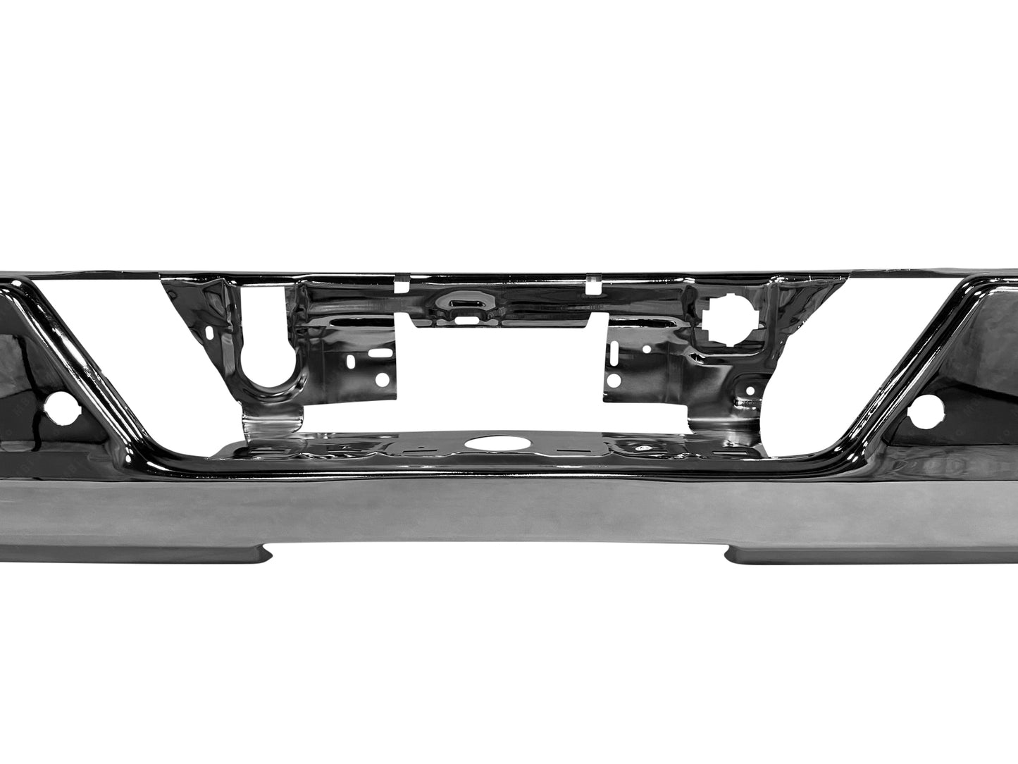 Chevrolet Silverado & GMC Sierra 2019 - 2025 Rear Chrome Bumper Shell 19 - 25 GM1102575 Bumper-King