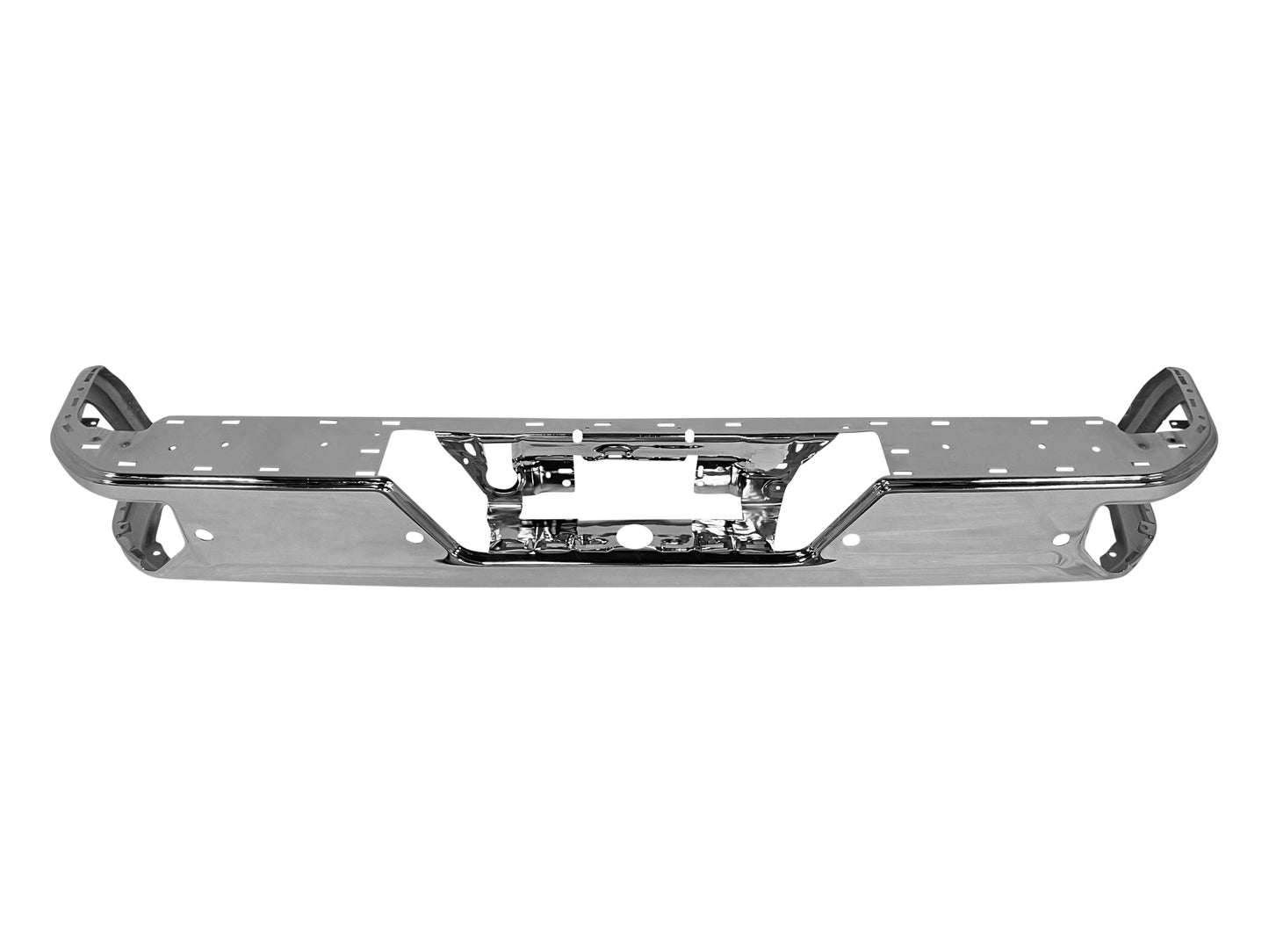 Chevrolet Silverado & GMC Sierra 2019 - 2025 Rear Chrome Bumper Shell 19 - 25 GM1102575 Bumper-King