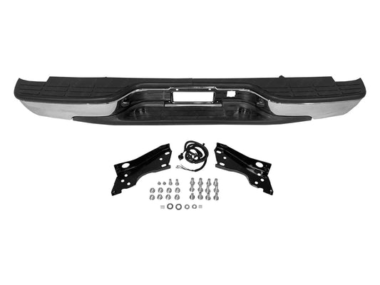 Chevrolet Silverado GMC Sierra 1500 1999 - 2006 Rear Chrome Bumper Assembly 99 - 06 GM1103122 Bumper-King