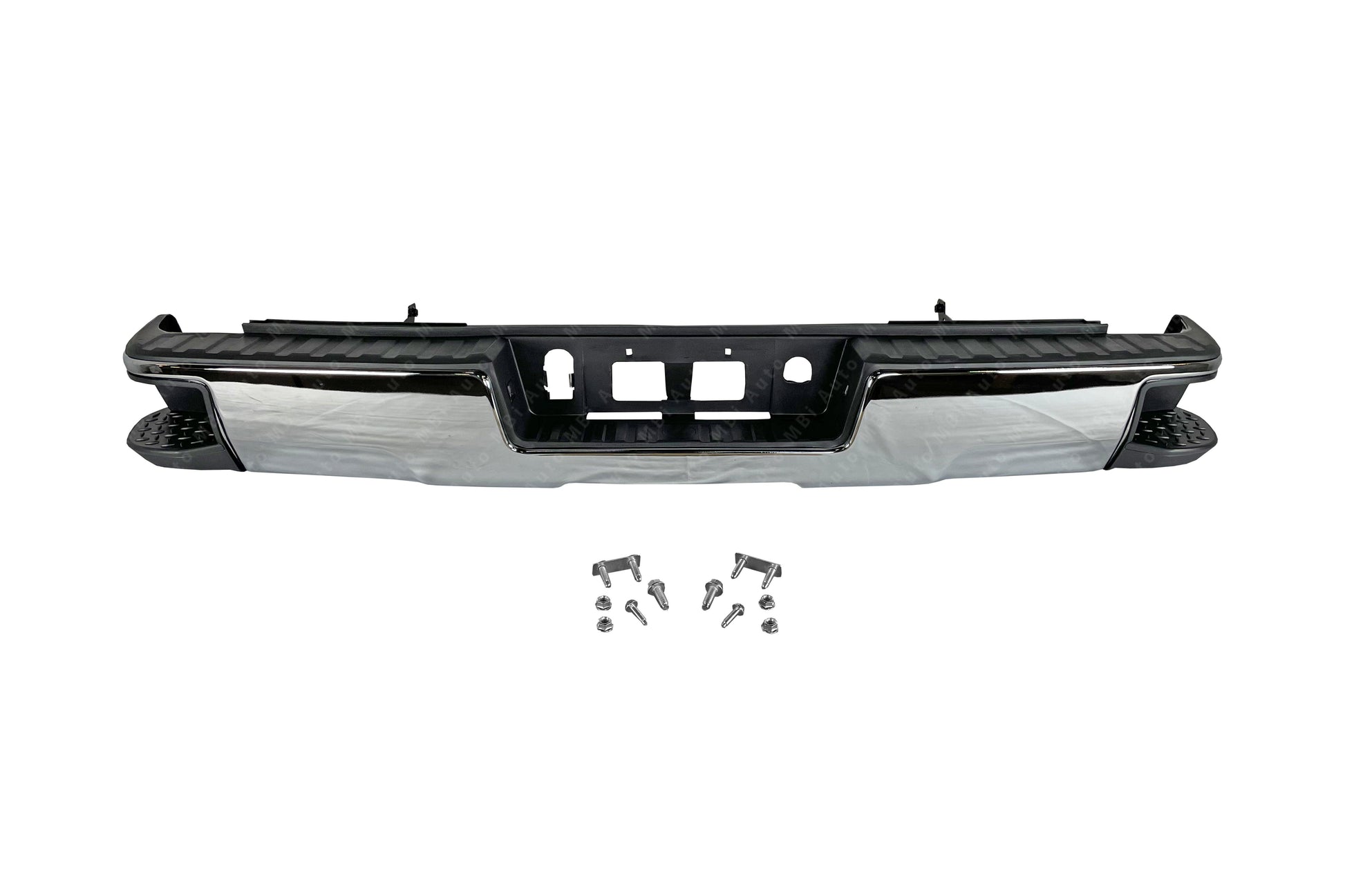 Chevrolet Silverado GMC Sierra 1500 2014 - 2018 Rear Chrome Bumper Assembly 14 - 18 GM1103176 Bumper-King