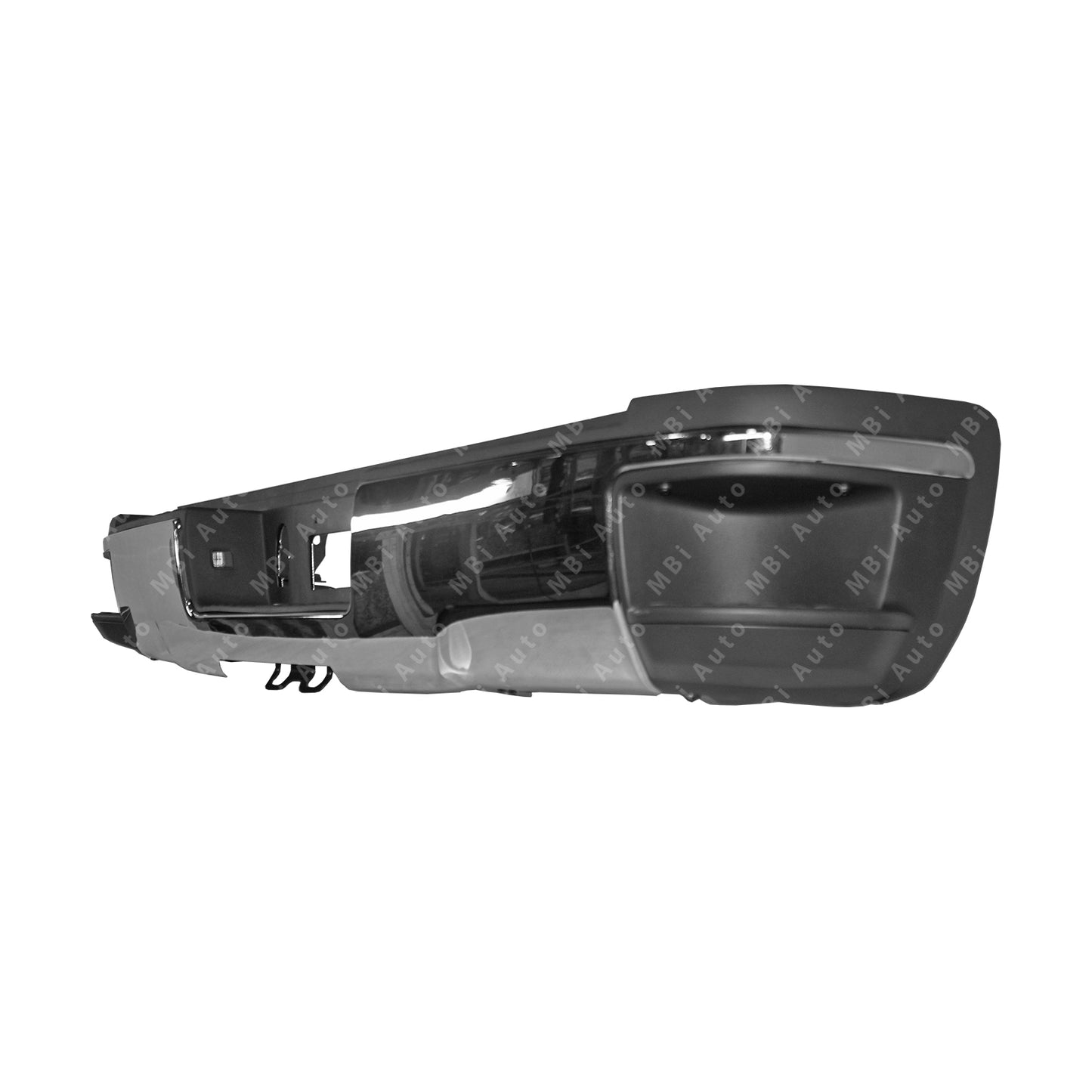 Chevrolet Silverado & GMC Sierra 2015 - 2019 Rear Chrome Bumper Assembly 15 - 19 GM1103185 Bumper-King