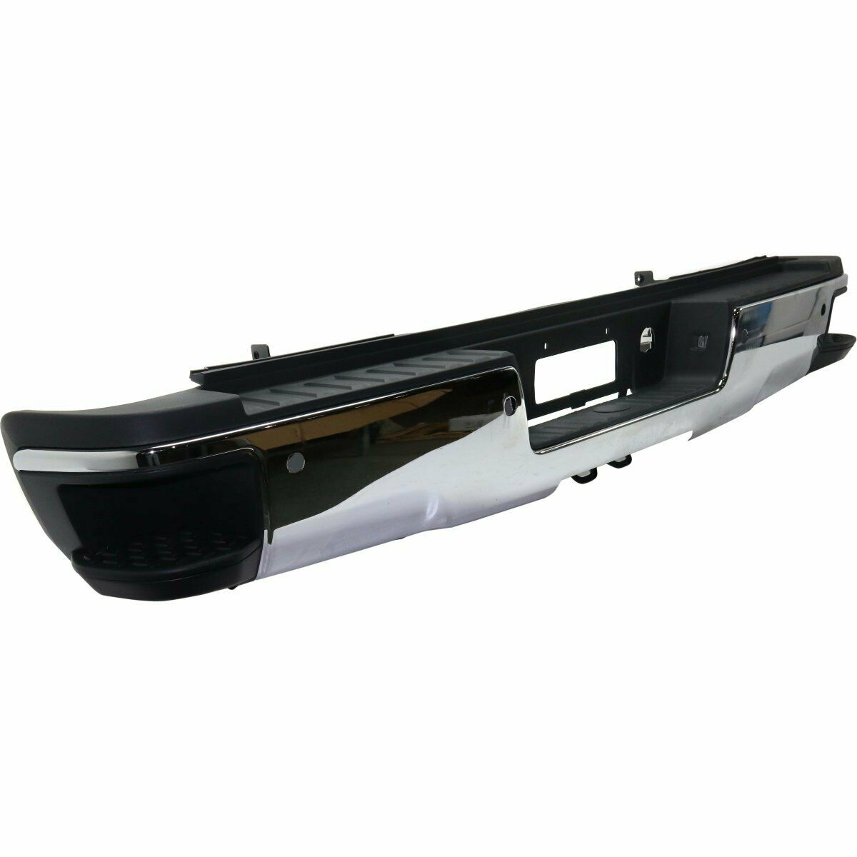 Chevrolet Silverado & GMC Sierra 2015 - 2019 Rear Chrome Bumper Assembly 15 - 19 GM1103186 Bumper-King