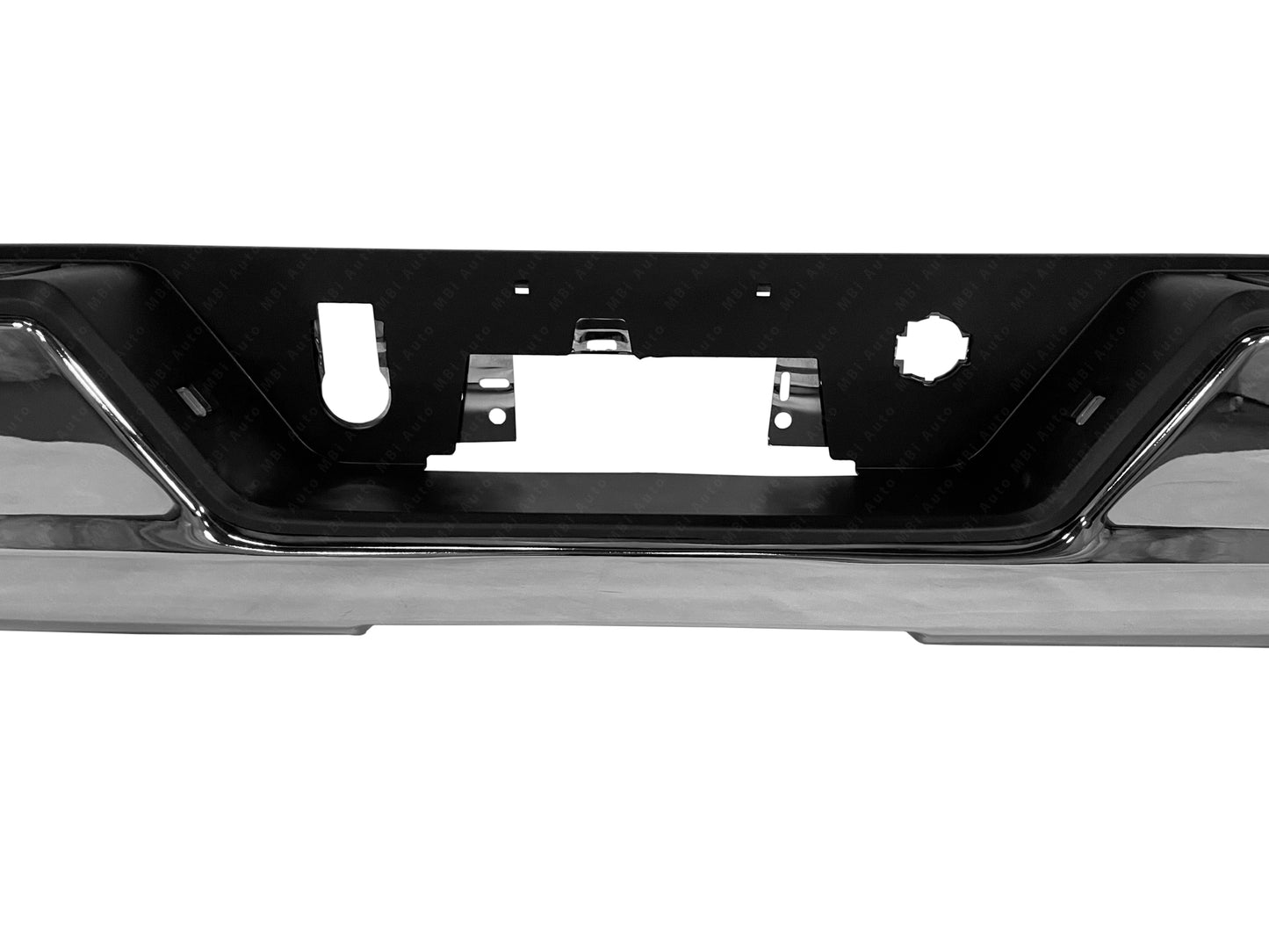 Chevrolet Silverado & GMC Sierra 2019 - 2023 Rear Chrome Bumper Assembly 19 - 23 GM1103214 Bumper-King