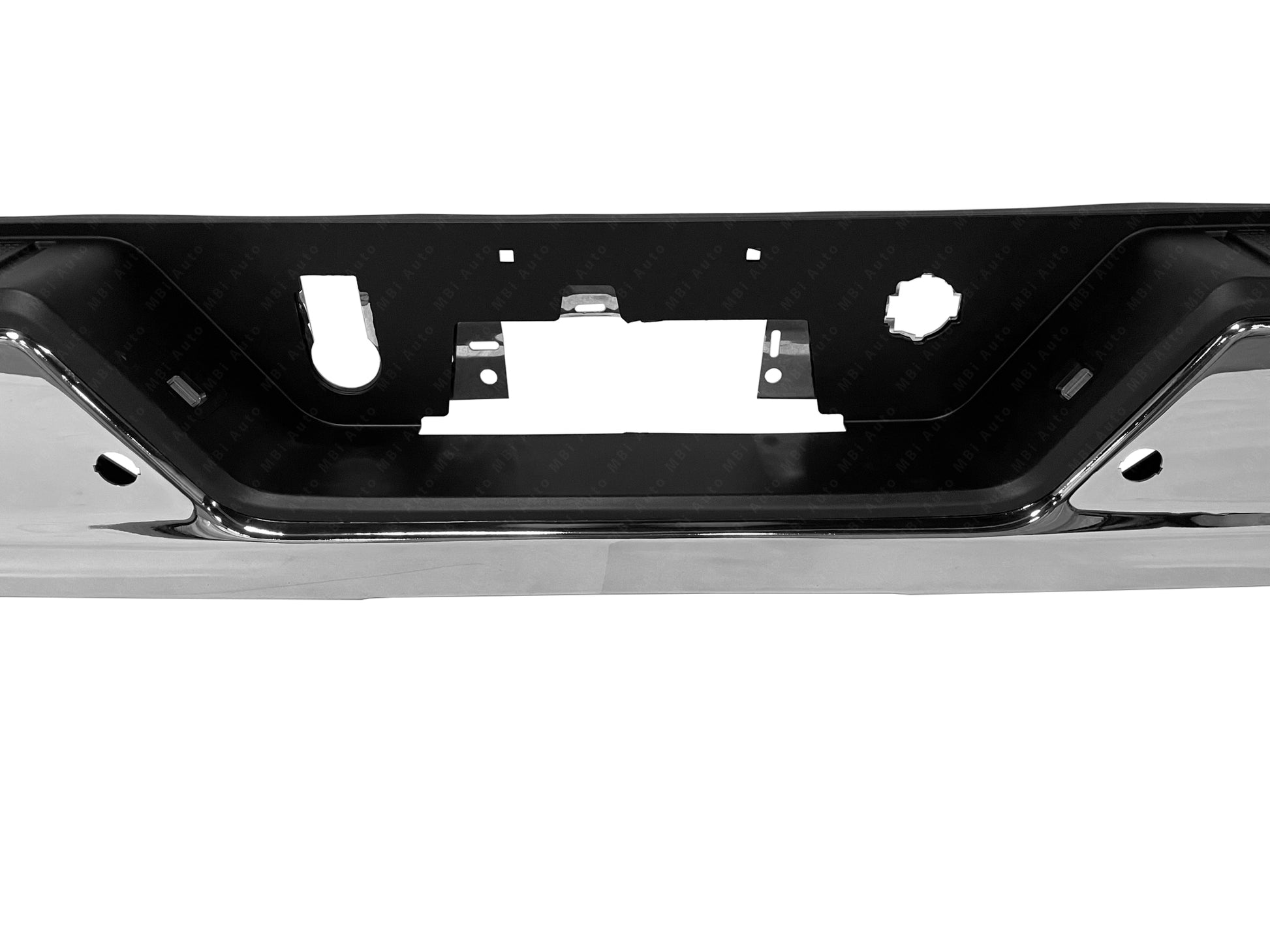 Chevrolet Silverado & GMC Sierra 2019 - 2024 Rear Chrome Bumper Assembly 19 - 24 GM1103216 Bumper-King