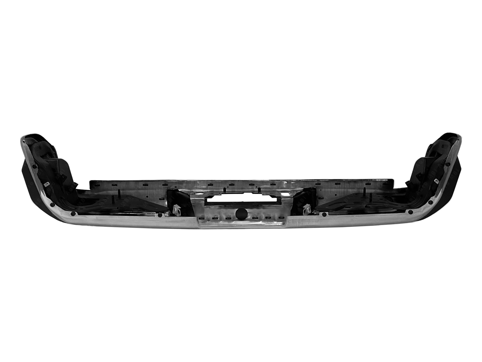 Chevrolet Silverado & GMC Sierra 2019 - 2024 Rear Chrome Bumper Assembly 19 - 24 GM1103216 Bumper-King