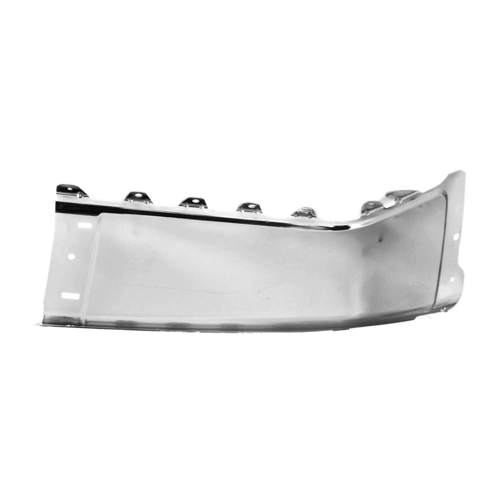 Chevrolet Silverado GMC Sierra 2007 - 2014 Rear Driver Chrome End 07 - 14 GM1104149 Bumper-King