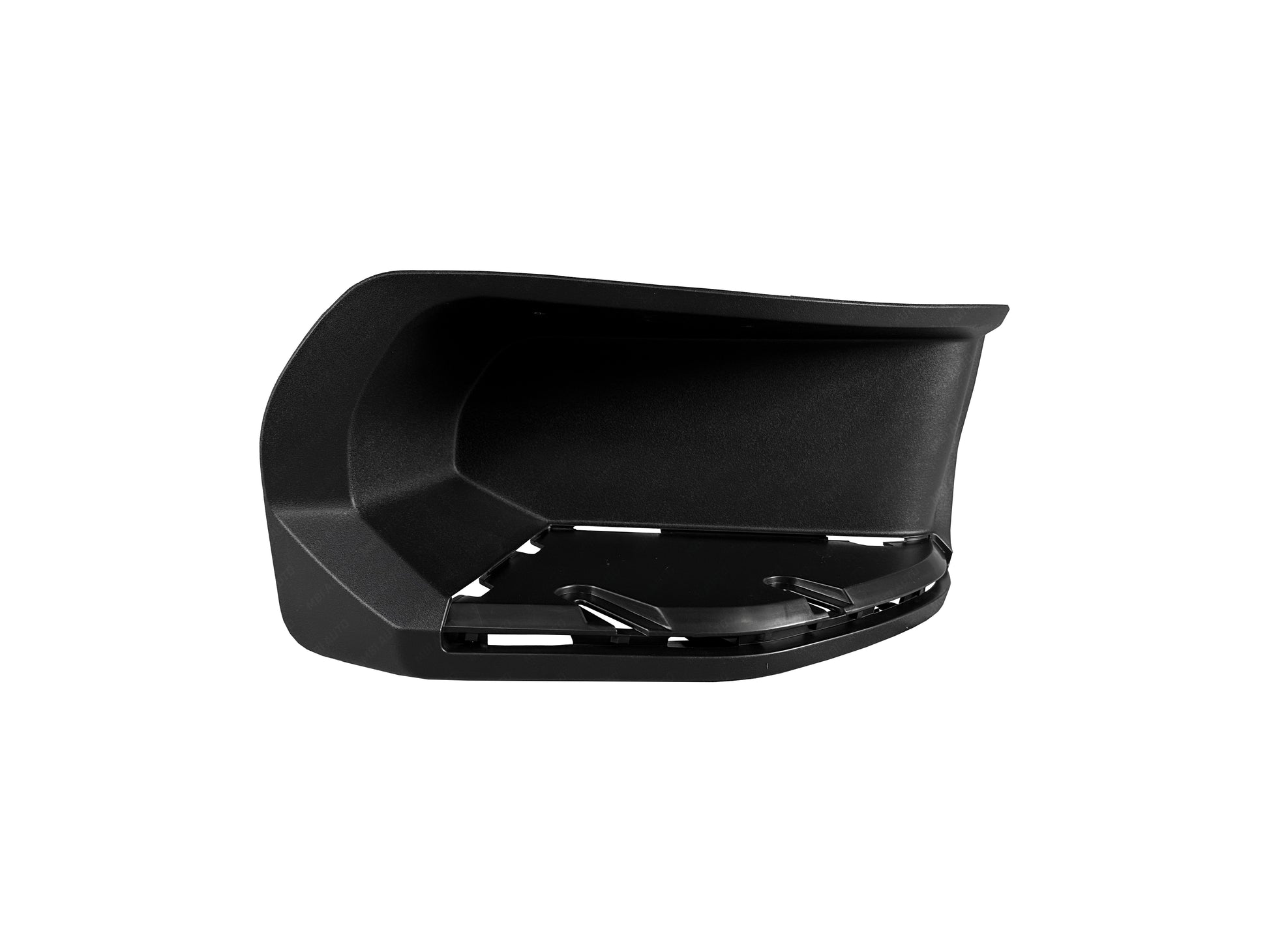 Chevrolet Silverado GMC Sierra 2019 - 2026 Rear Corner Driver Insert | Textured Black Finish Bumper-King