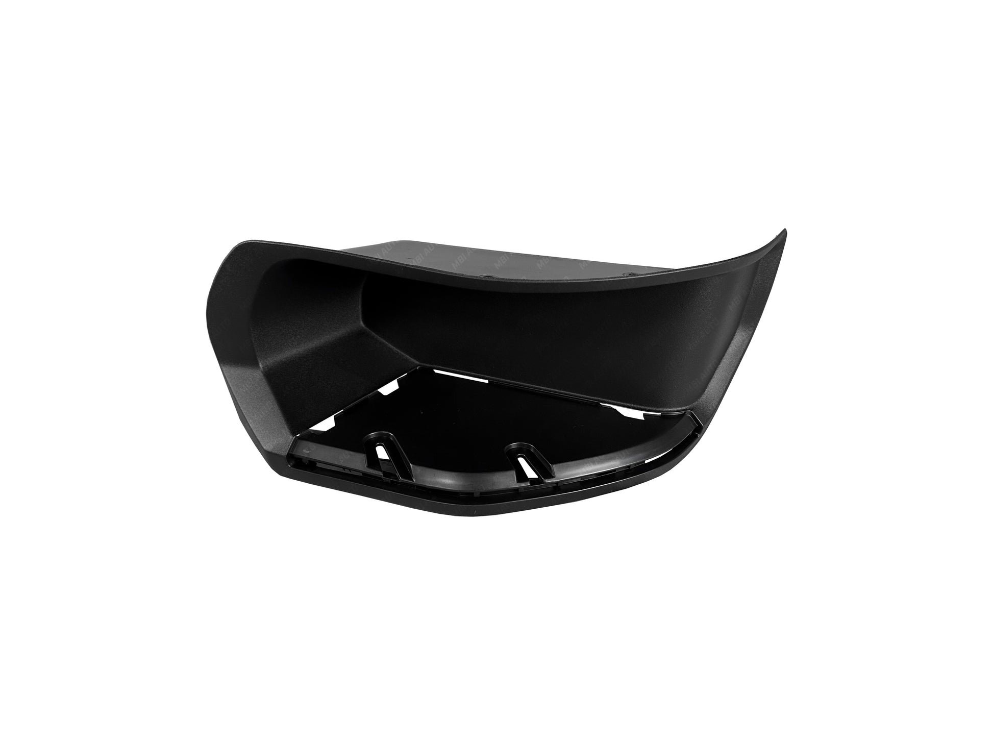 Chevrolet Silverado GMC Sierra 2019 - 2026 Rear Corner Driver Insert | Textured Black Finish Bumper-King