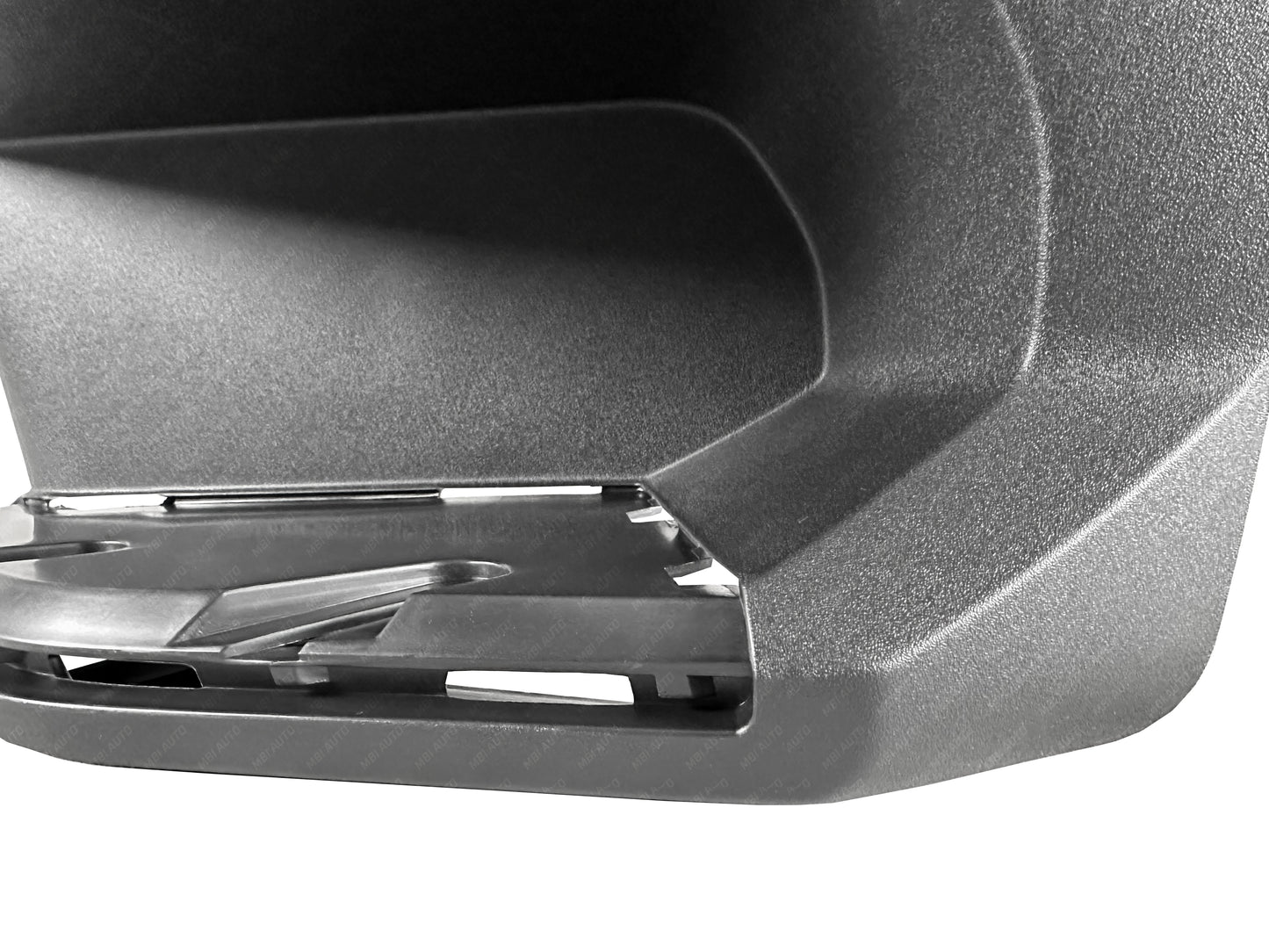 Chevrolet Silverado GMC Sierra 2019 - 2026 Rear Corner Passenger Insert | Textured Black Finish Bumper-King