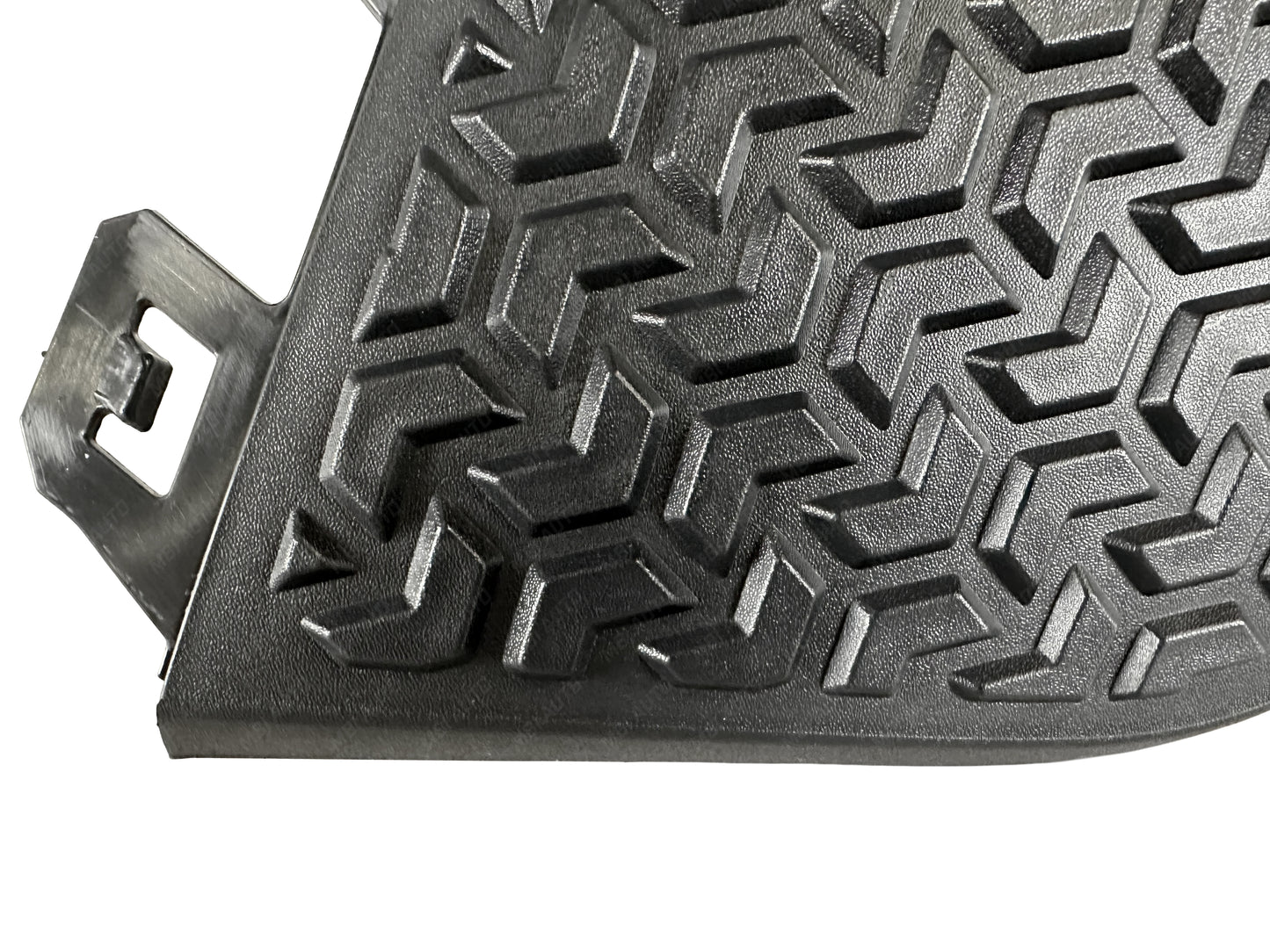 2019-2026 Chevrolet Silverado Rear Driver Step Pad | Textured Black Finish Bumper-King