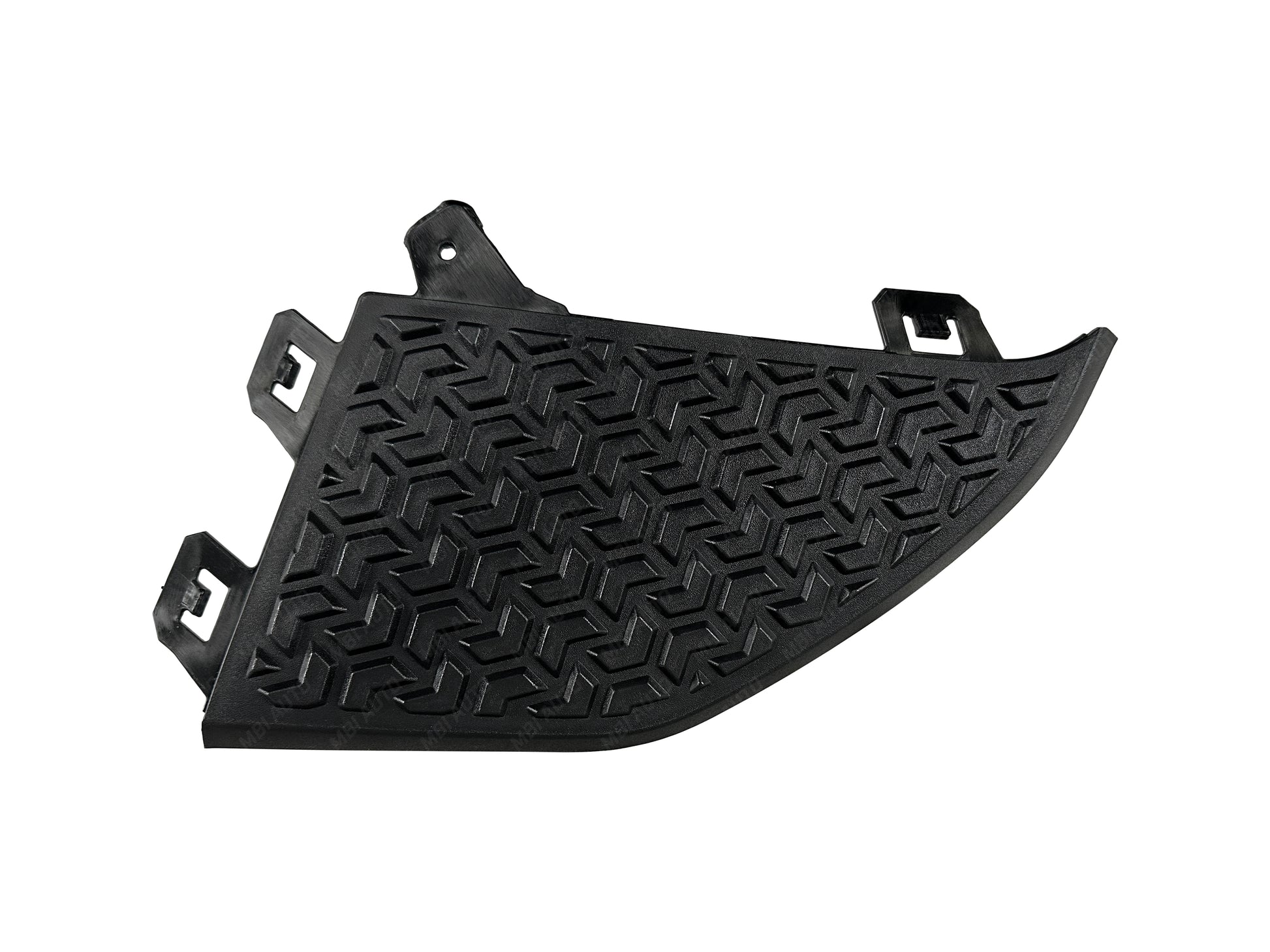 2019-2026 Chevrolet Silverado Rear Driver Step Pad | Textured Black Finish Bumper-King