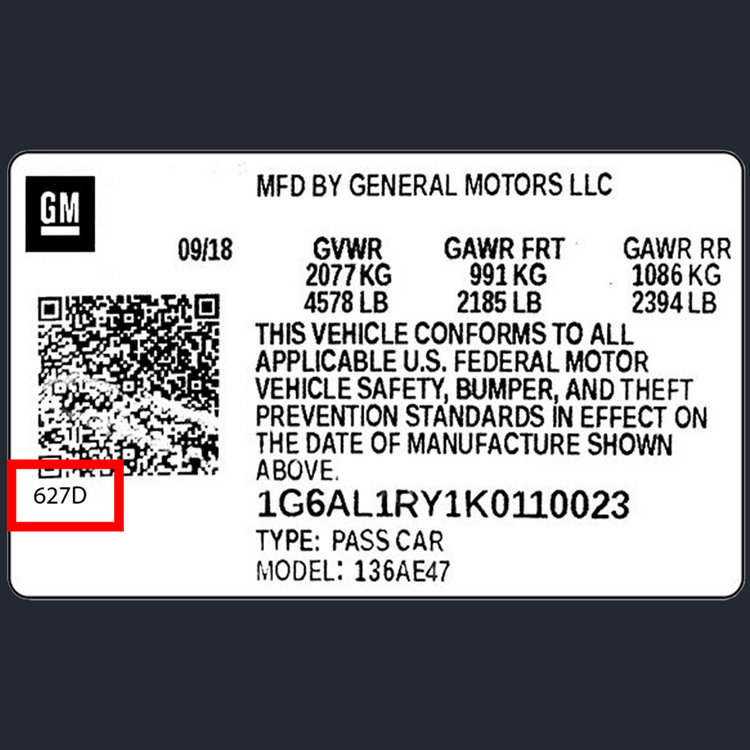 Find Your Paint Code – Bumper-King
