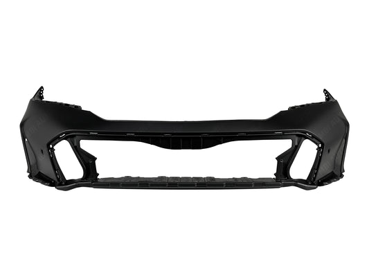 Painted Honda Civic Hybrid front bumper cover with park assist