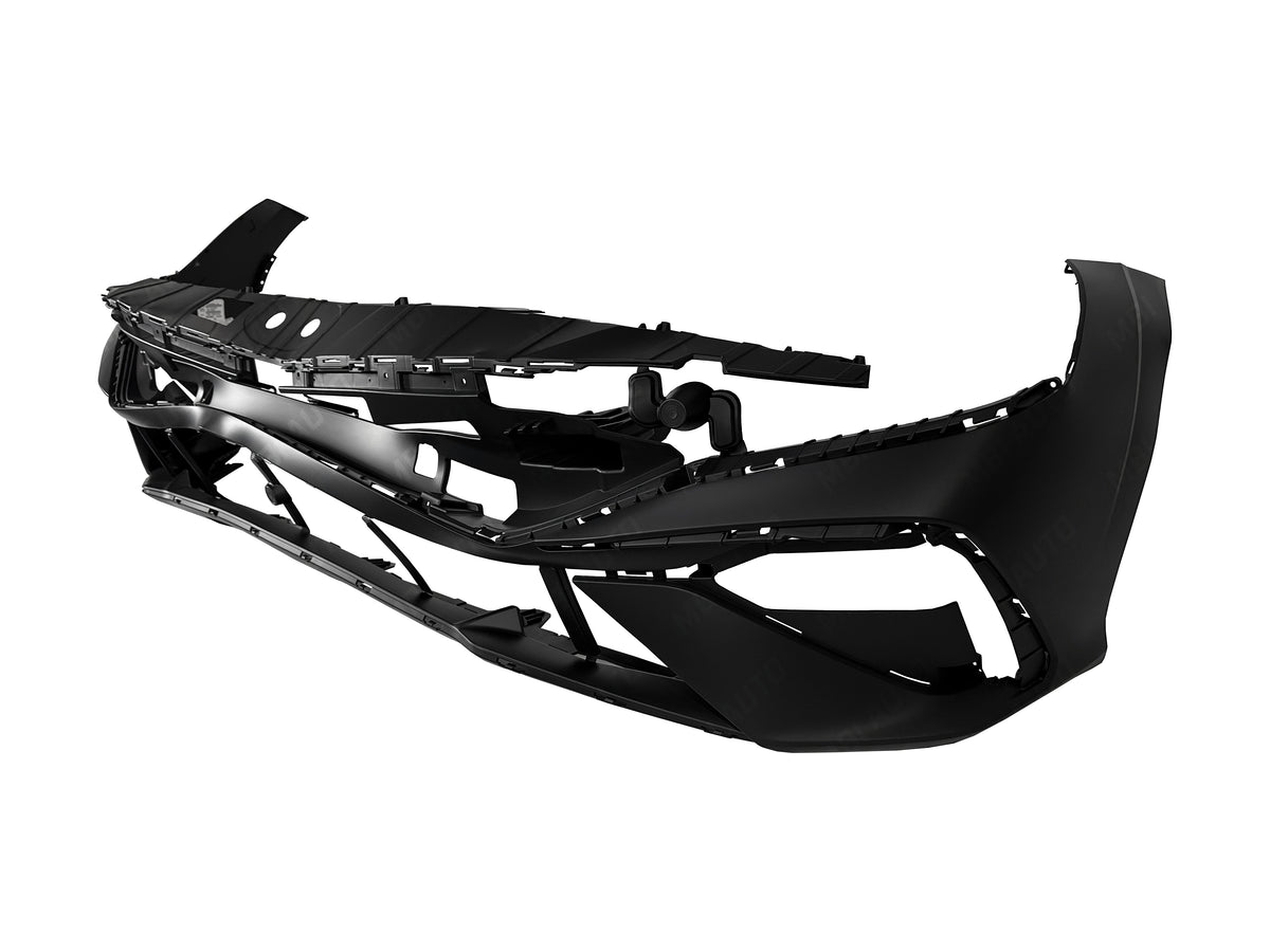 Painted Hyundai Elantra front bumper cover replacement without park assist