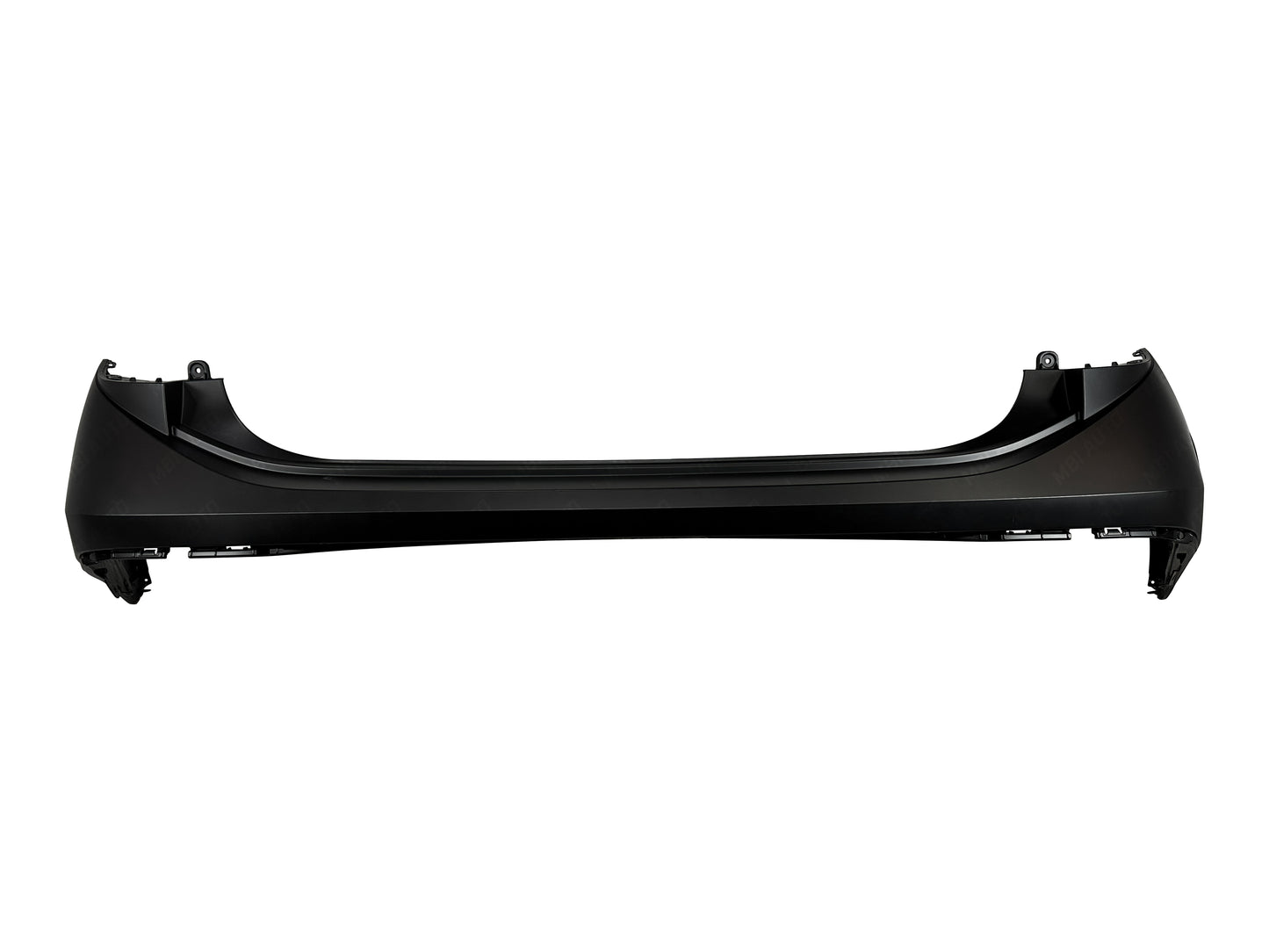 Painted Hyundai Sonata rear upper bumper cover without park assist