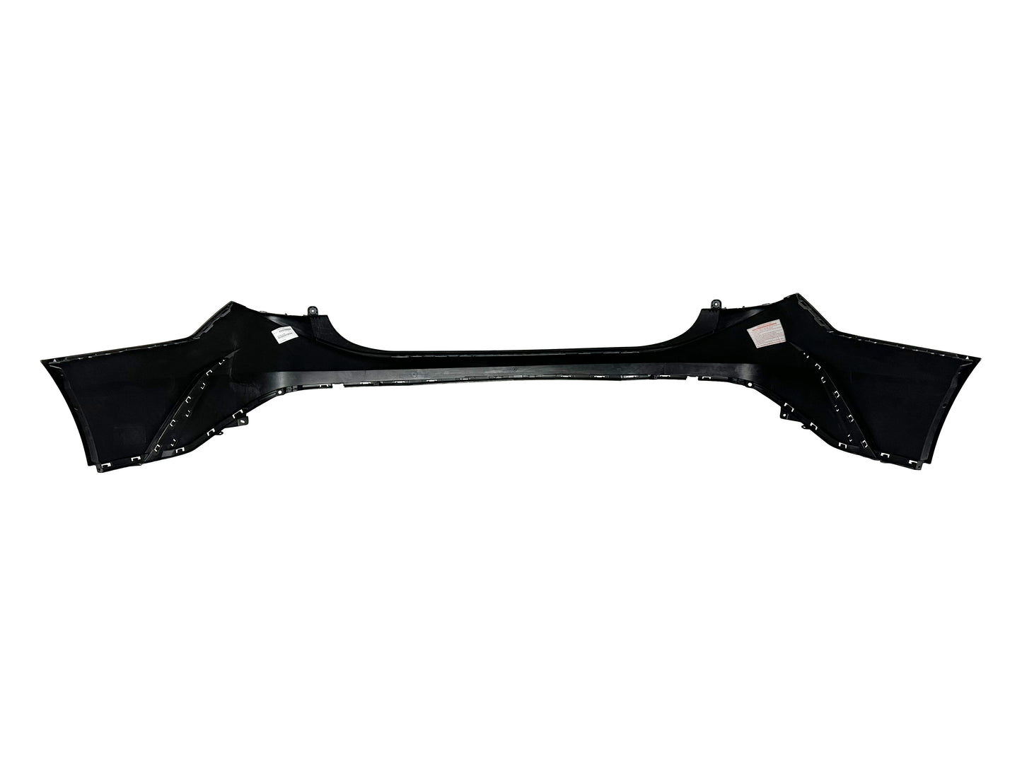 Hyundai Sonata painted rear upper bumper cover shown from an angled installation view