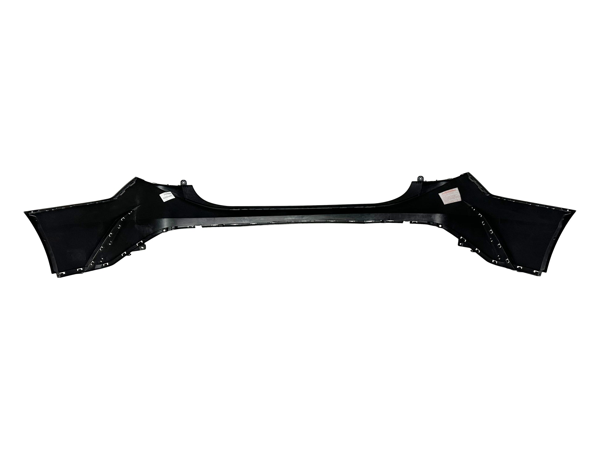 Hyundai Sonata painted rear upper bumper cover shown from an angled installation view