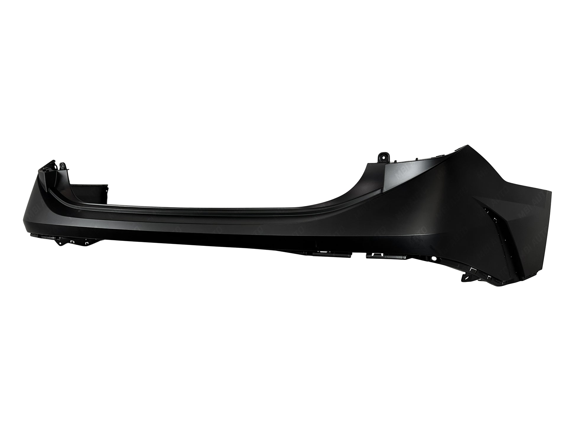 Close-up of painted Hyundai Sonata rear upper bumper replacement