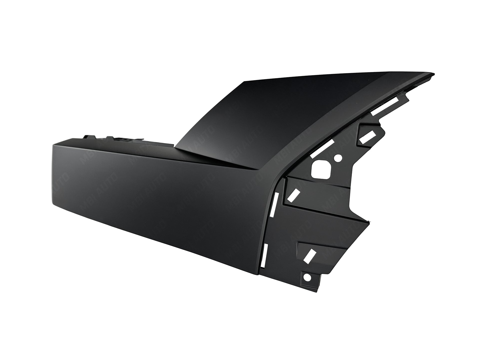 Painted Hyundai Santa Fe passenger rear upper bumper cover replacement