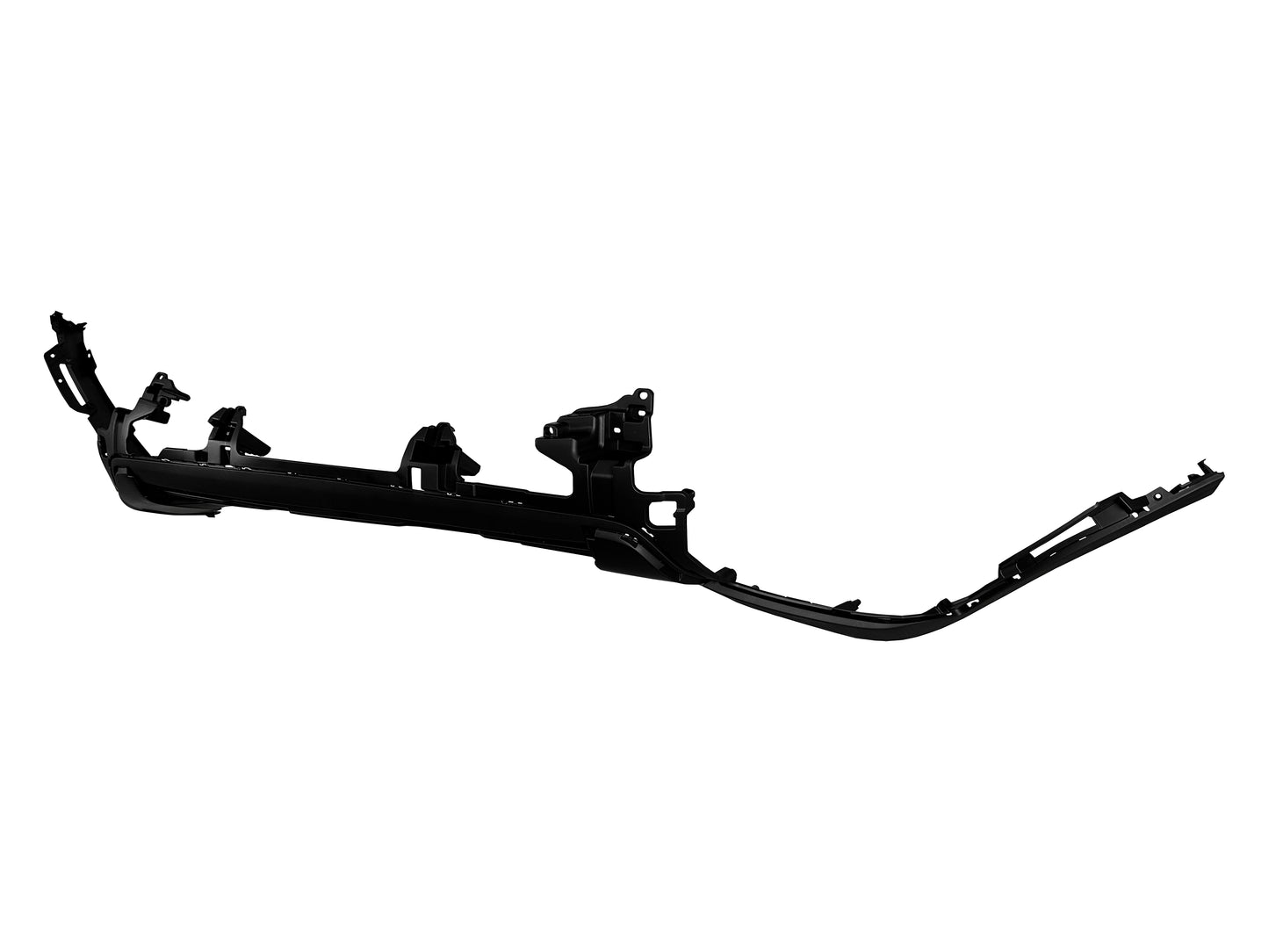 Close-up of textured black Kia Seltos front lower bumper cover replacement