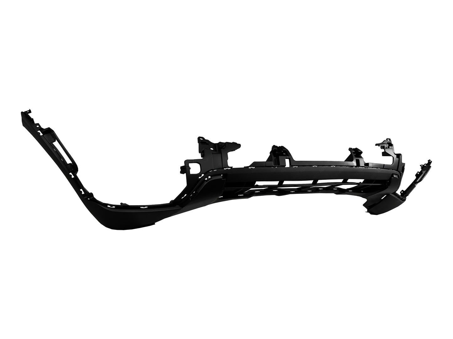 Factory-style textured black front lower bumper cover for 2024–2026 Kia Seltos
