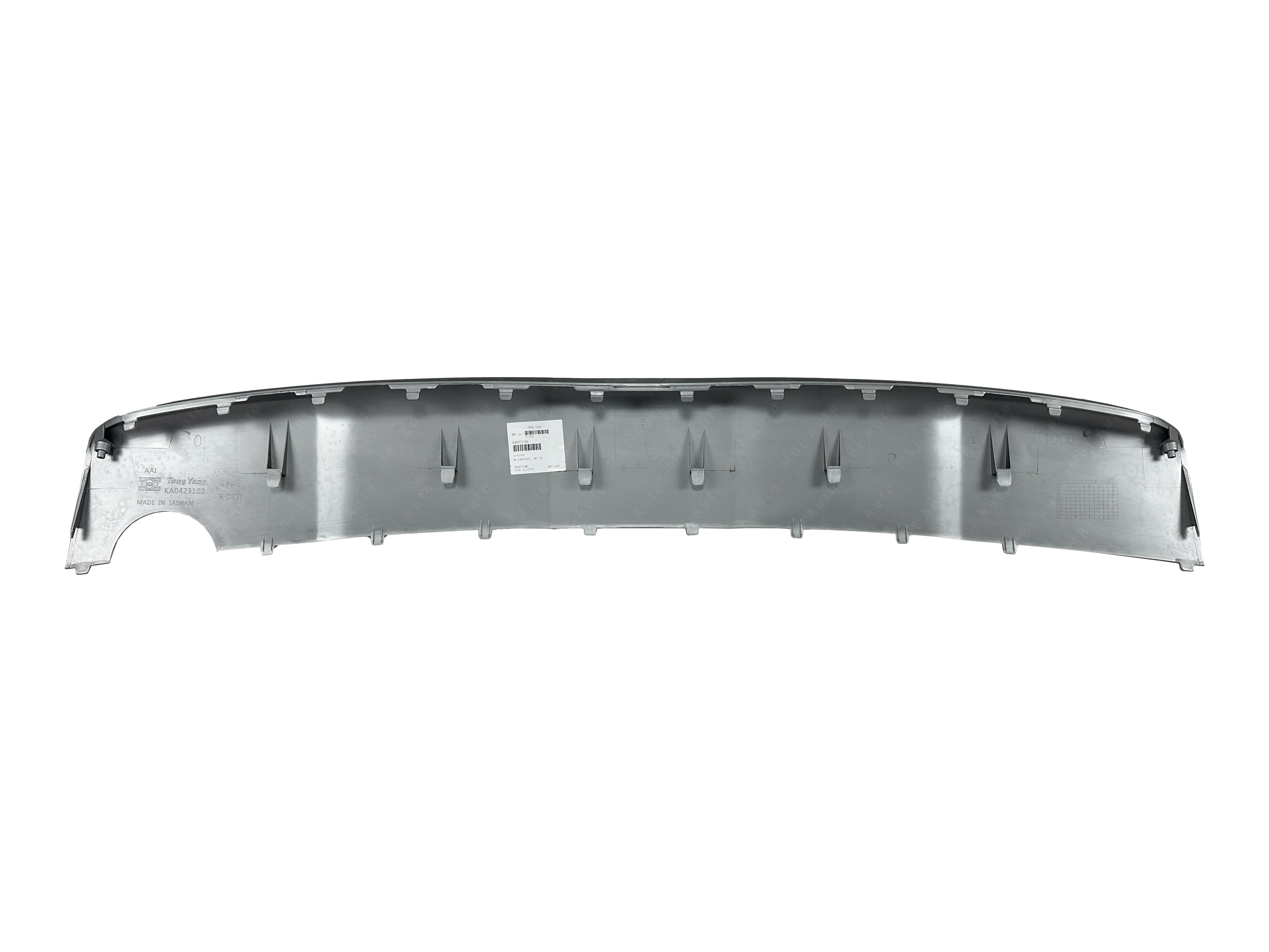 Rear Skid Plate for 2020–2022 Kia Niro | Smooth Gray| No EV